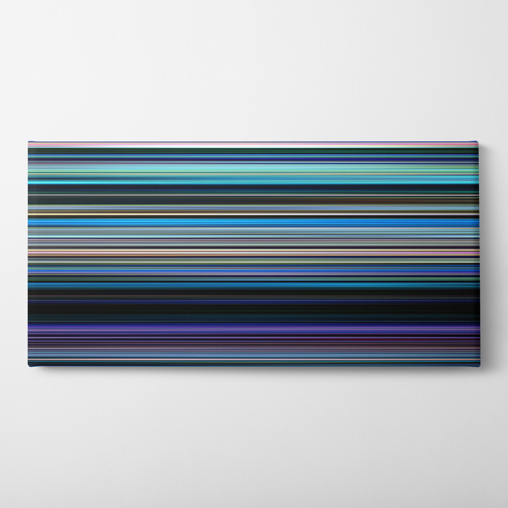 Finding Dory (2016) CineSpectrum Color Spectrum Canvas Print - Horizontal on Wall