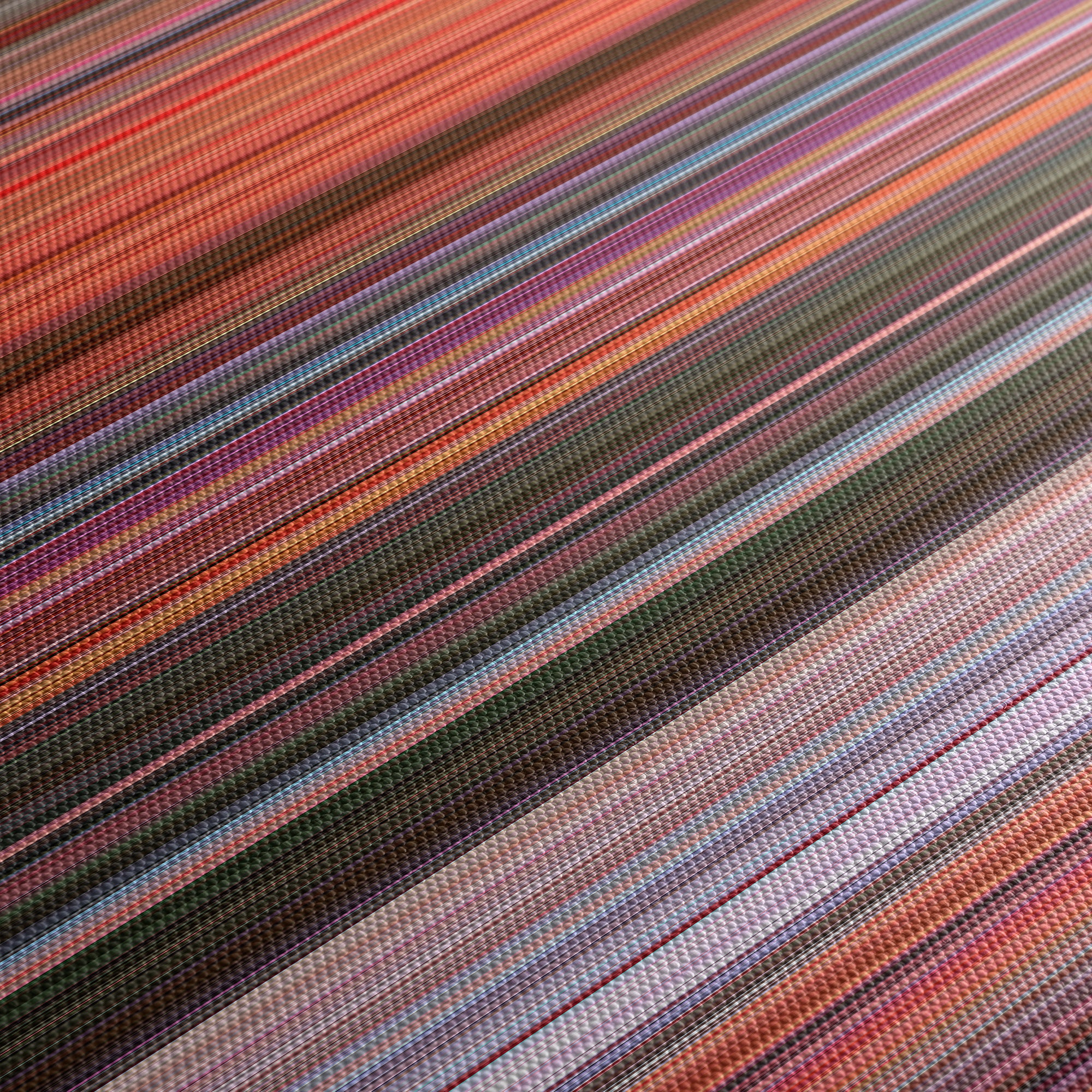 Flash Gordon (1980) CineSpectrum Color Spectrum Canvas Print - Close Up of Middle of Print