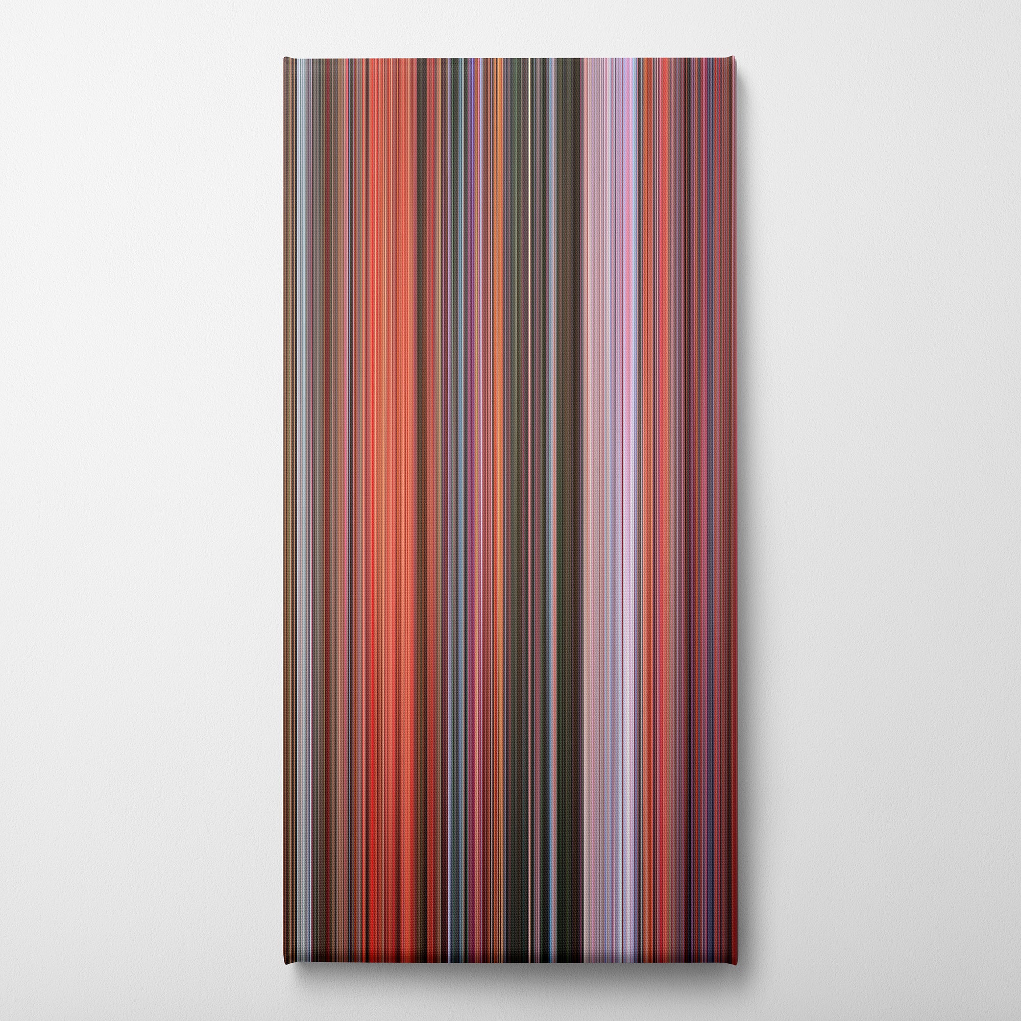 Flash Gordon (1980) CineSpectrum Color Spectrum Canvas Print - Vertical on Wall