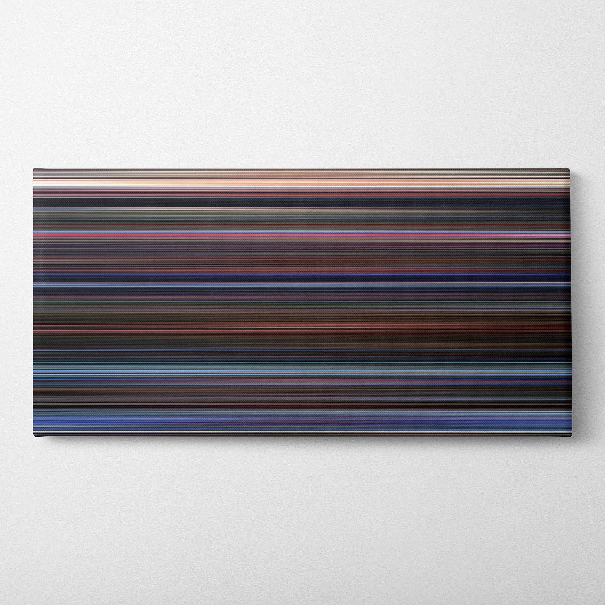 Flesh Gordon (1974) CineSpectrum Color Spectrum Canvas Print - Horizontal on Wall