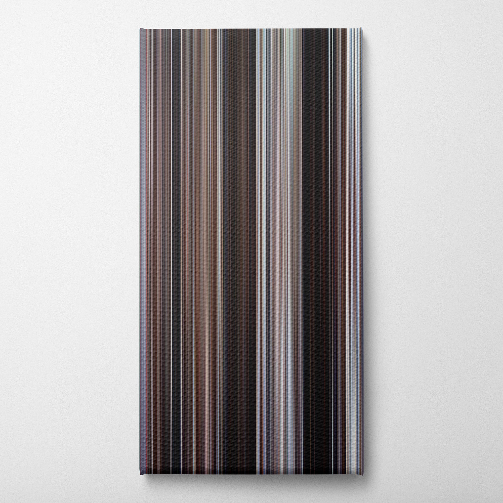 For a Few Dollars More (1965) CineSpectrum Color Spectrum Canvas Print - Vertical on Wall