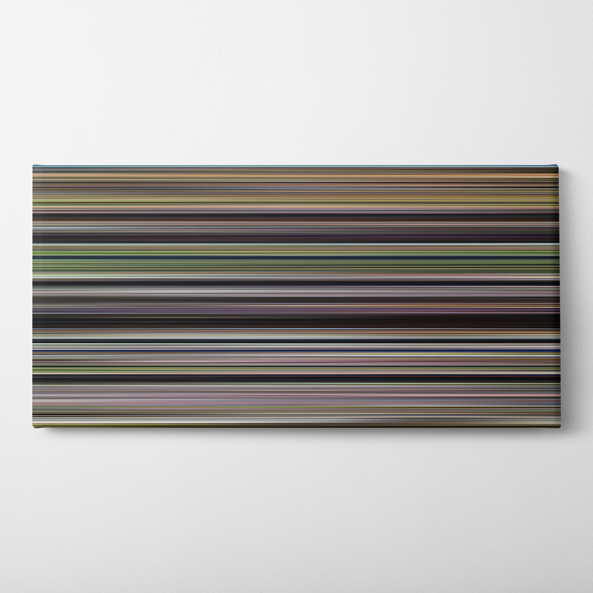 Forrest Gump (1994) CineSpectrum Color Spectrum Canvas Print - Horizontal on Wall