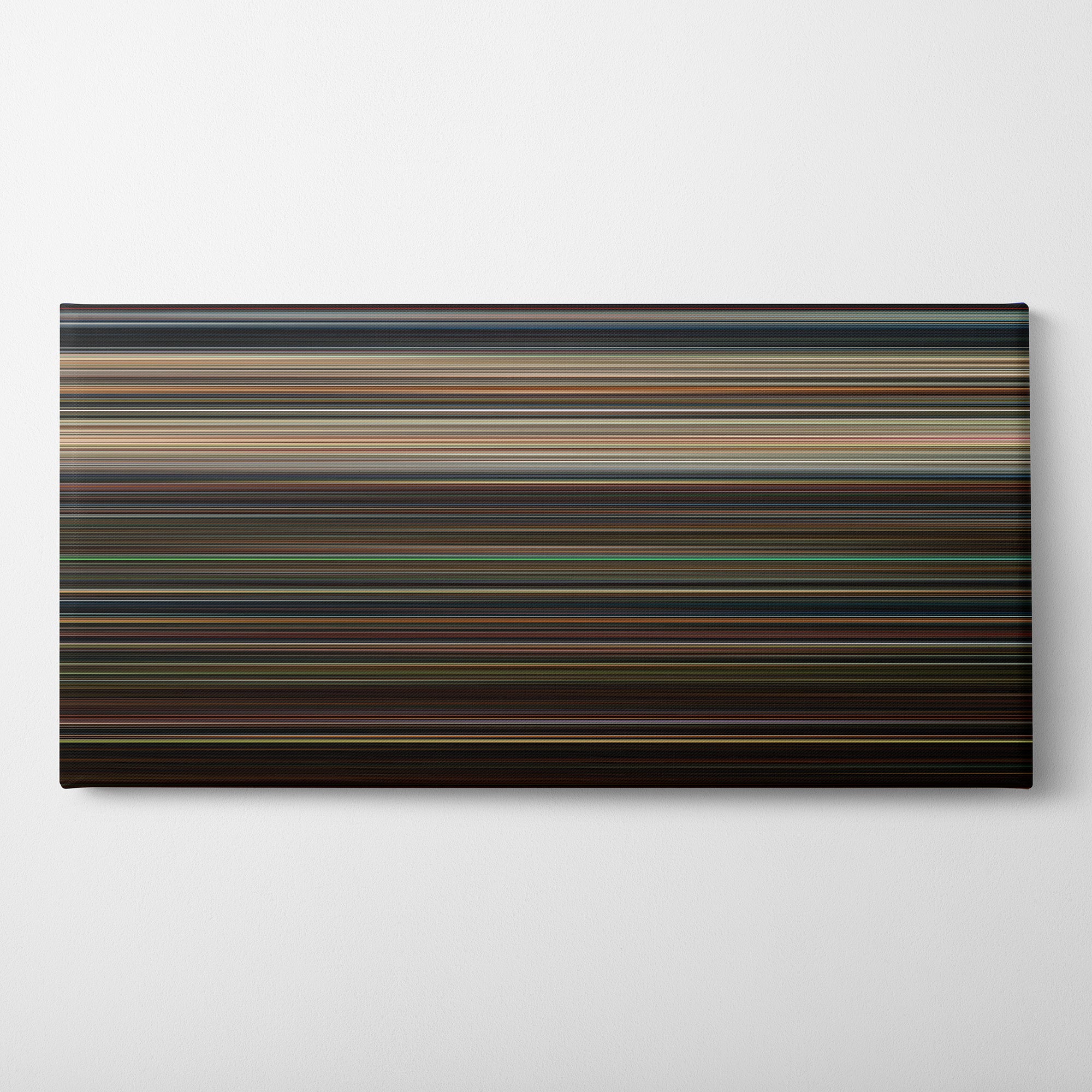 Freddy's Dead - The Final Nightmare (1991) CineSpectrum Color Spectrum Canvas Print - Horizontal on Wall