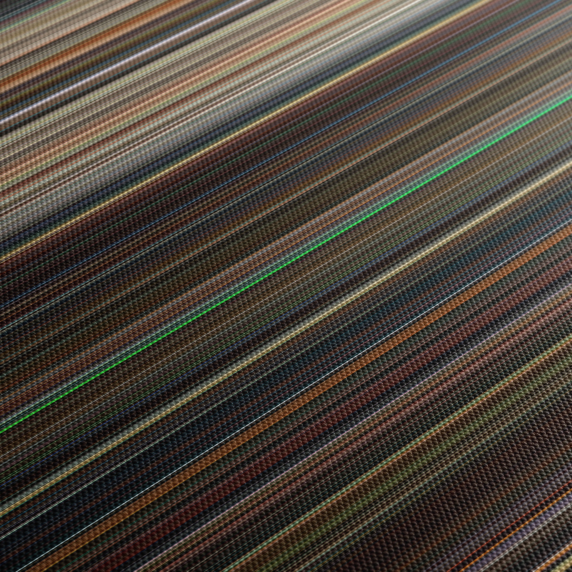 Freddy's Dead - The Final Nightmare (1991) CineSpectrum Color Spectrum Canvas Print - Close Up of Middle of Print