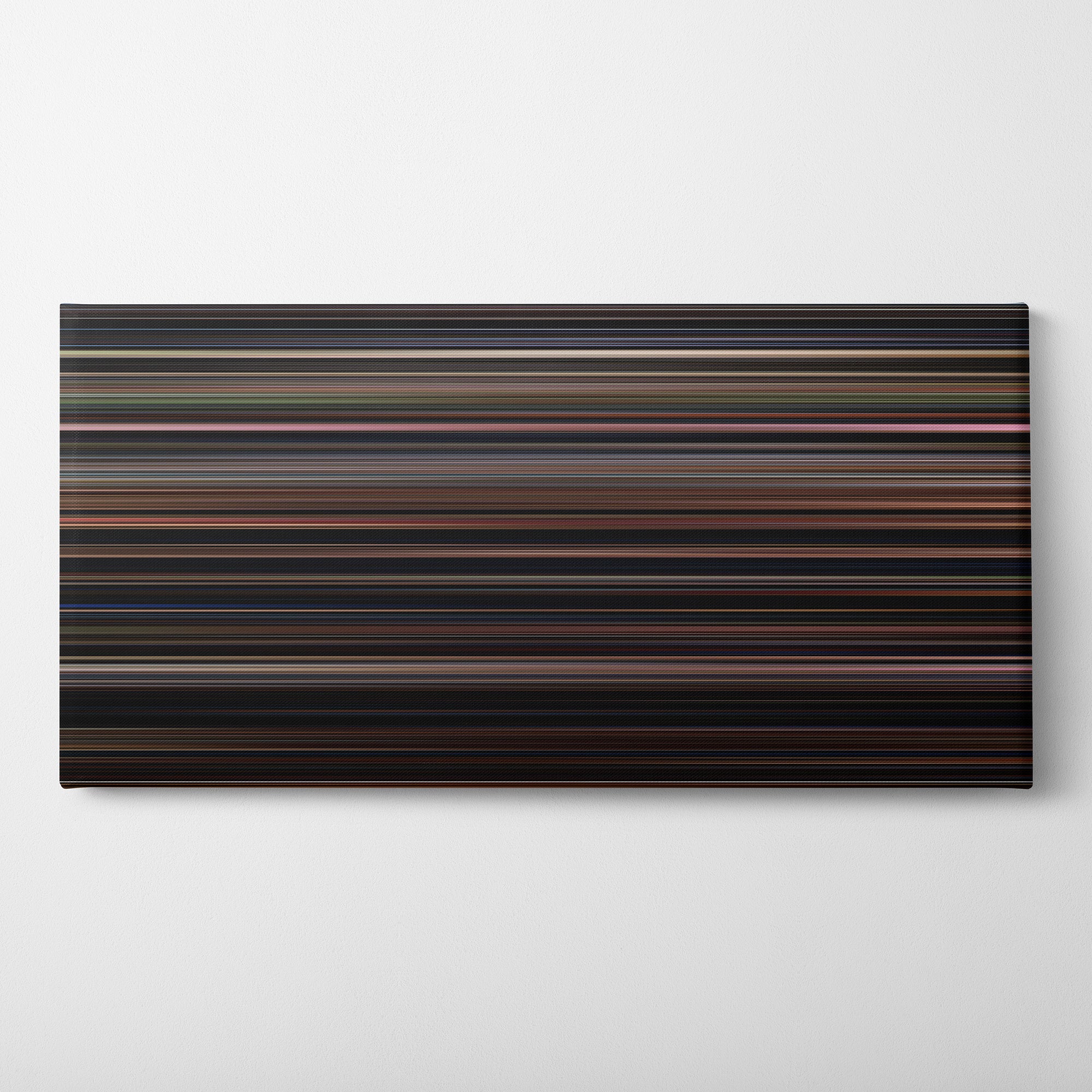 Friday the 13th - The Final Chapter (1984) CineSpectrum Color Spectrum Canvas Print - Horizontal on Wall