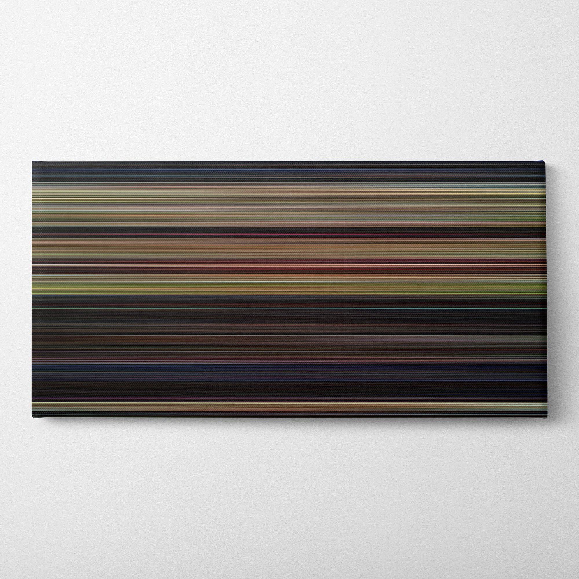 Friday the 13th A New Beginning (1985) CineSpectrum Color Spectrum Canvas Print - Horizontal on Wall