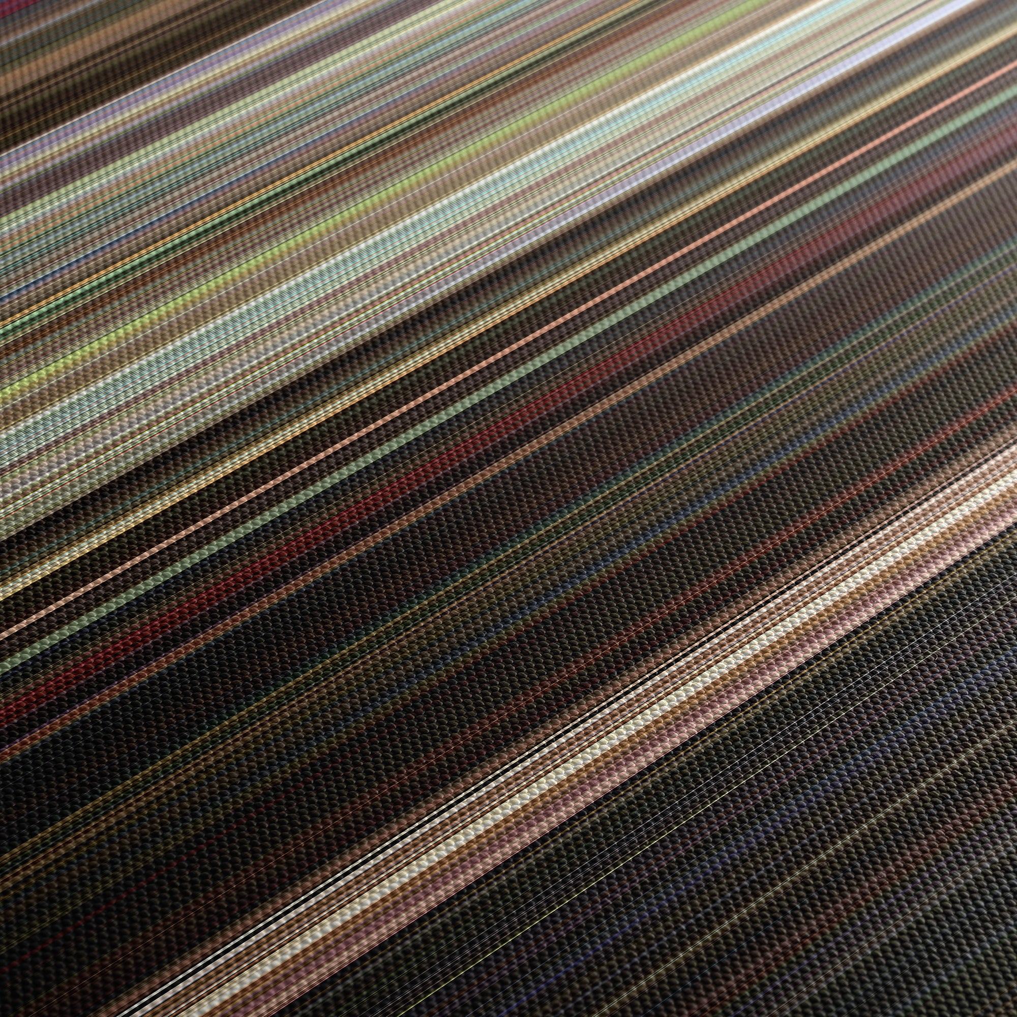 Friday the 13th Part III (1982) CineSpectrum Color Spectrum Canvas Print - Close Up of Middle of Print