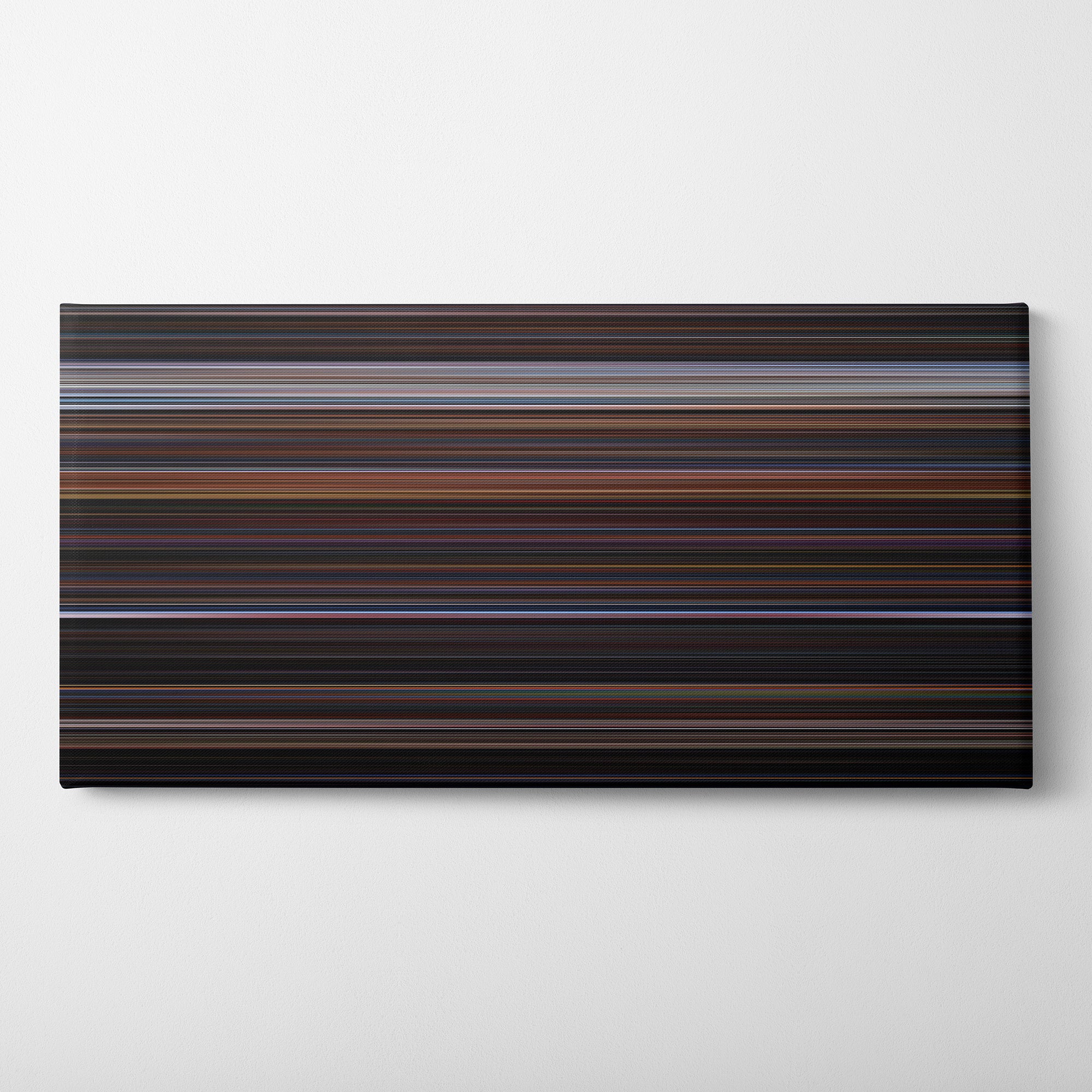 Friday the 13th Part VIII - Jason Takes Manhattan (1989) CineSpectrum Color Spectrum Canvas Print - Horizontal on Wall