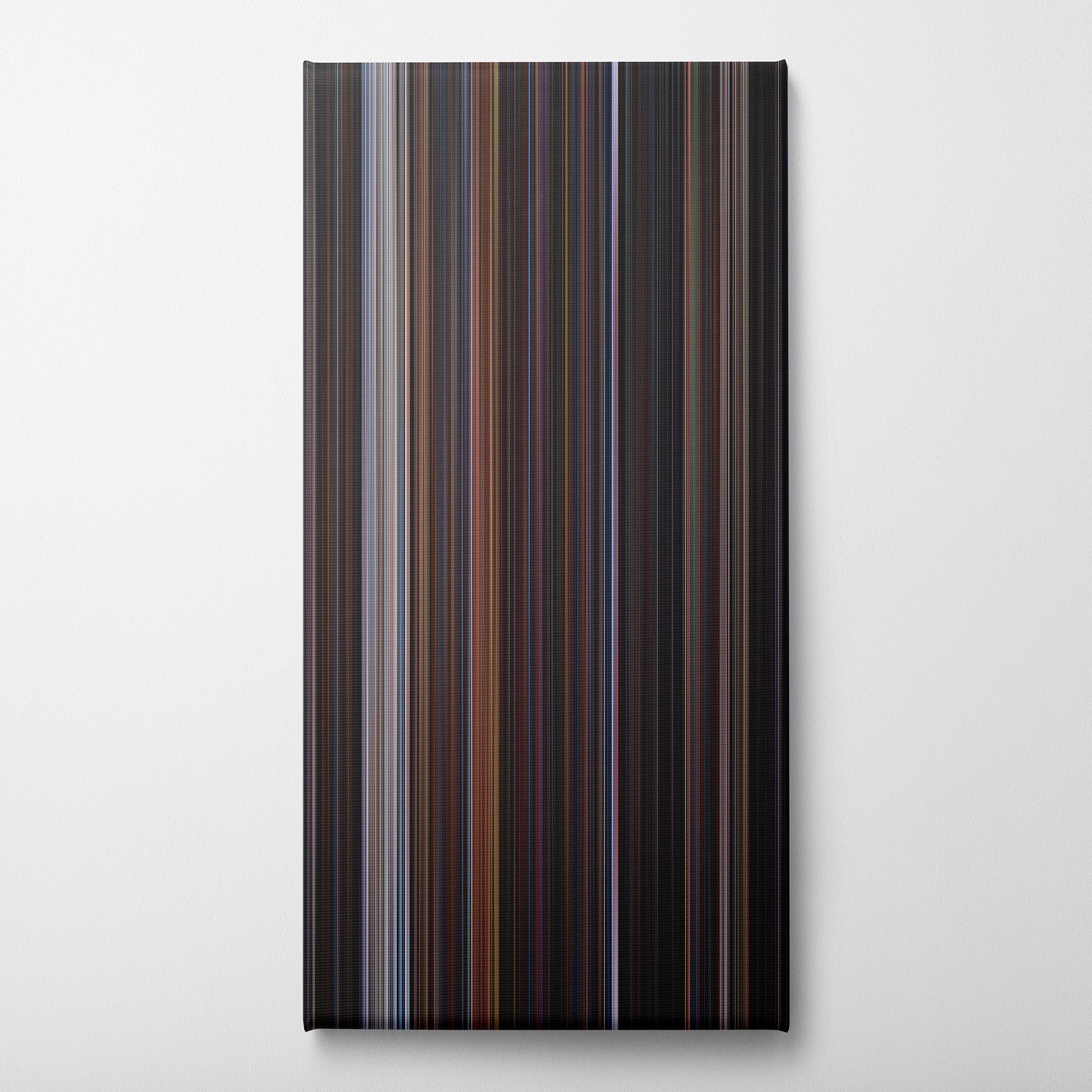 Friday the 13th Part VIII - Jason Takes Manhattan (1989) CineSpectrum Color Spectrum Canvas Print - Vertical on Wall