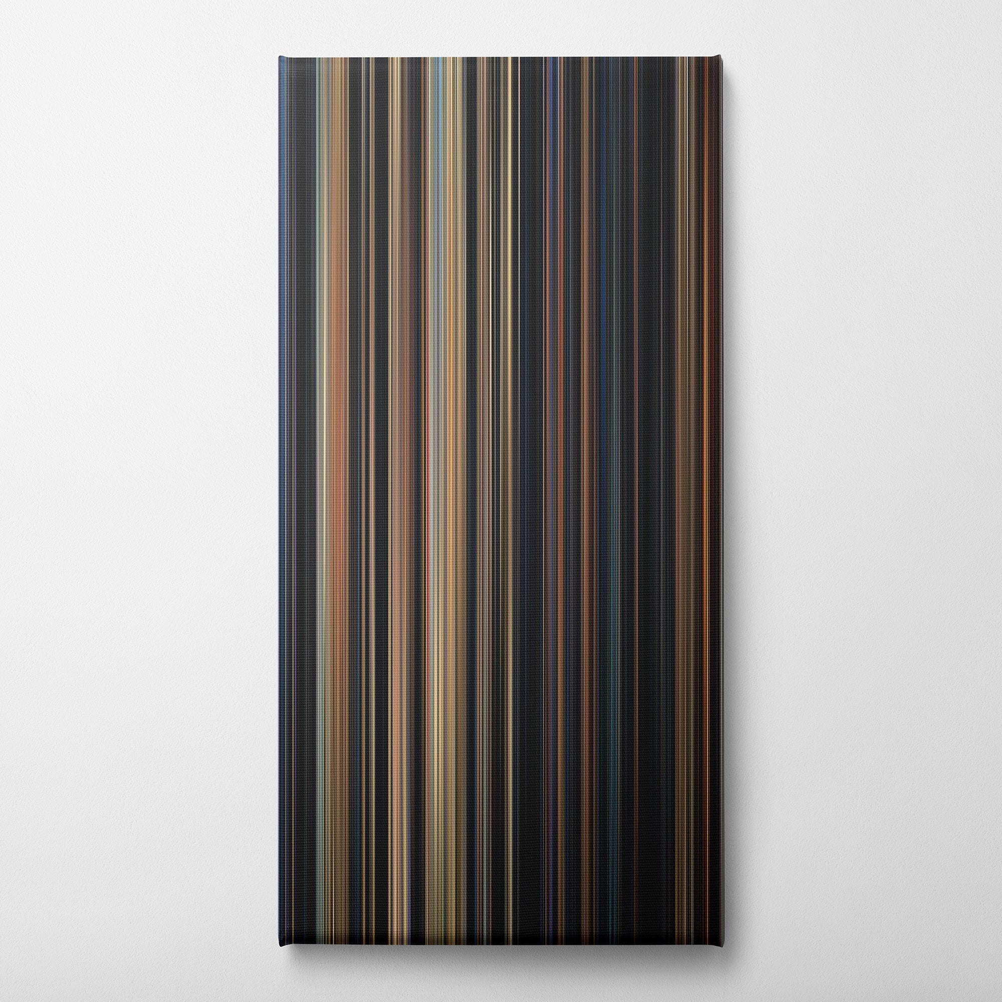 Friday the 13th Part VII - The New Blood (1988) CineSpectrum Color Spectrum Canvas Print - Vertical on Wall