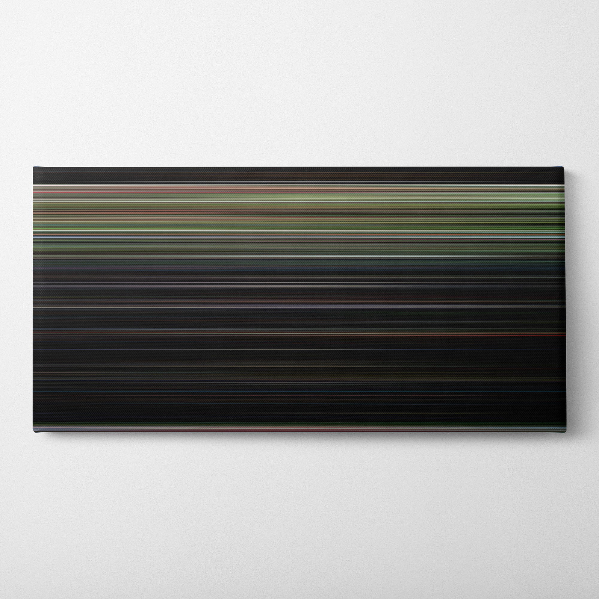 Friday the 13th (1980) CineSpectrum Color Spectrum Canvas Print - Horizontal on Wall