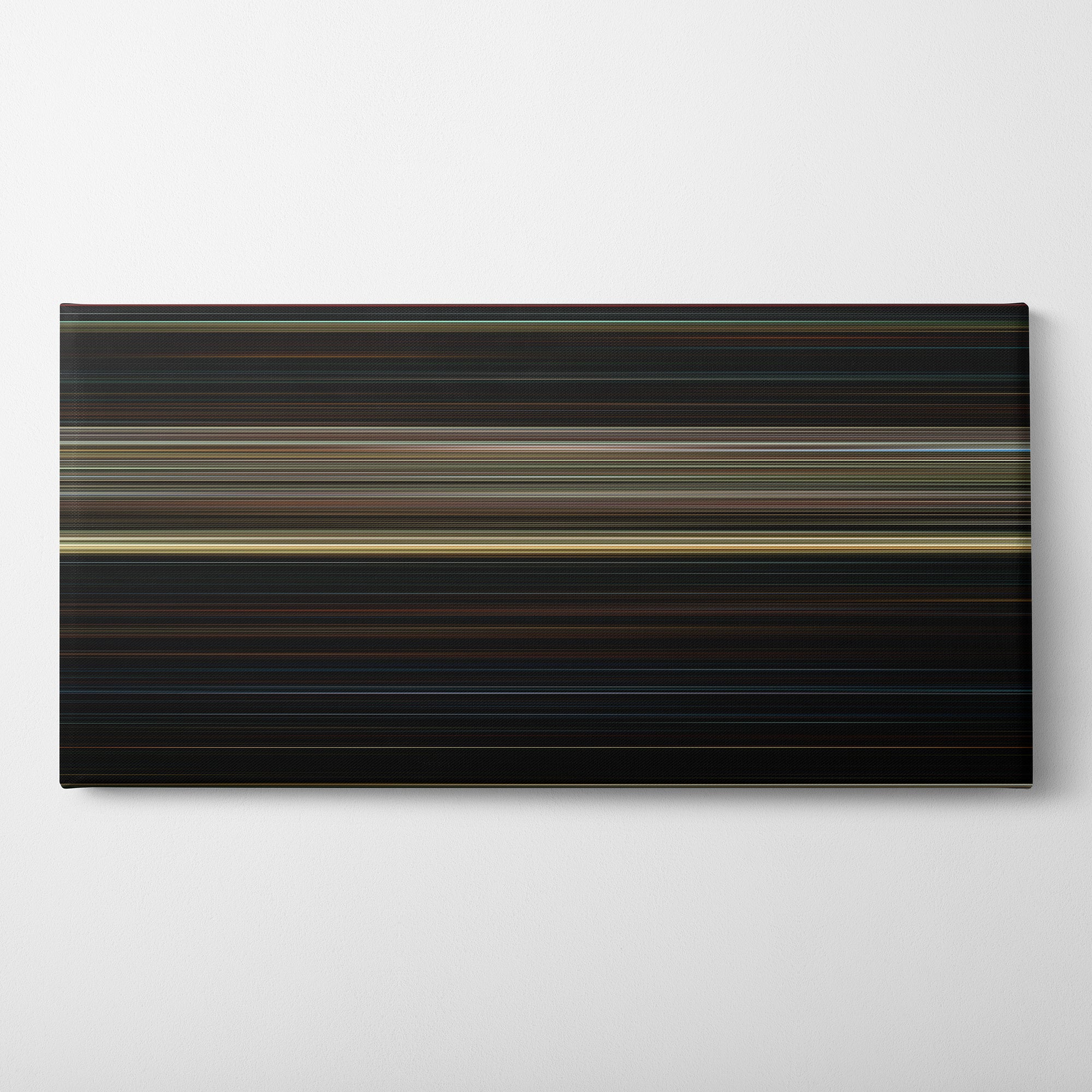 Friday the 13th (2009) CineSpectrum Color Spectrum Canvas Print - Horizontal on Wall