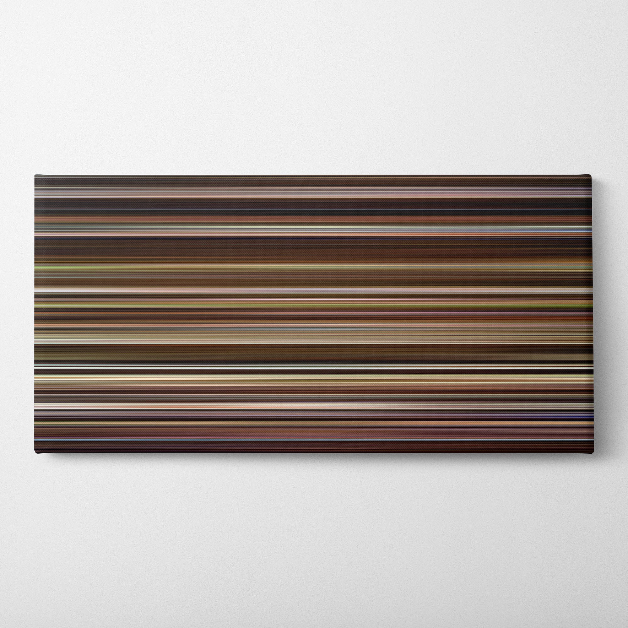 Friends with Benefits (2011) CineSpectrum Color Spectrum Canvas Print - Horizontal on Wall