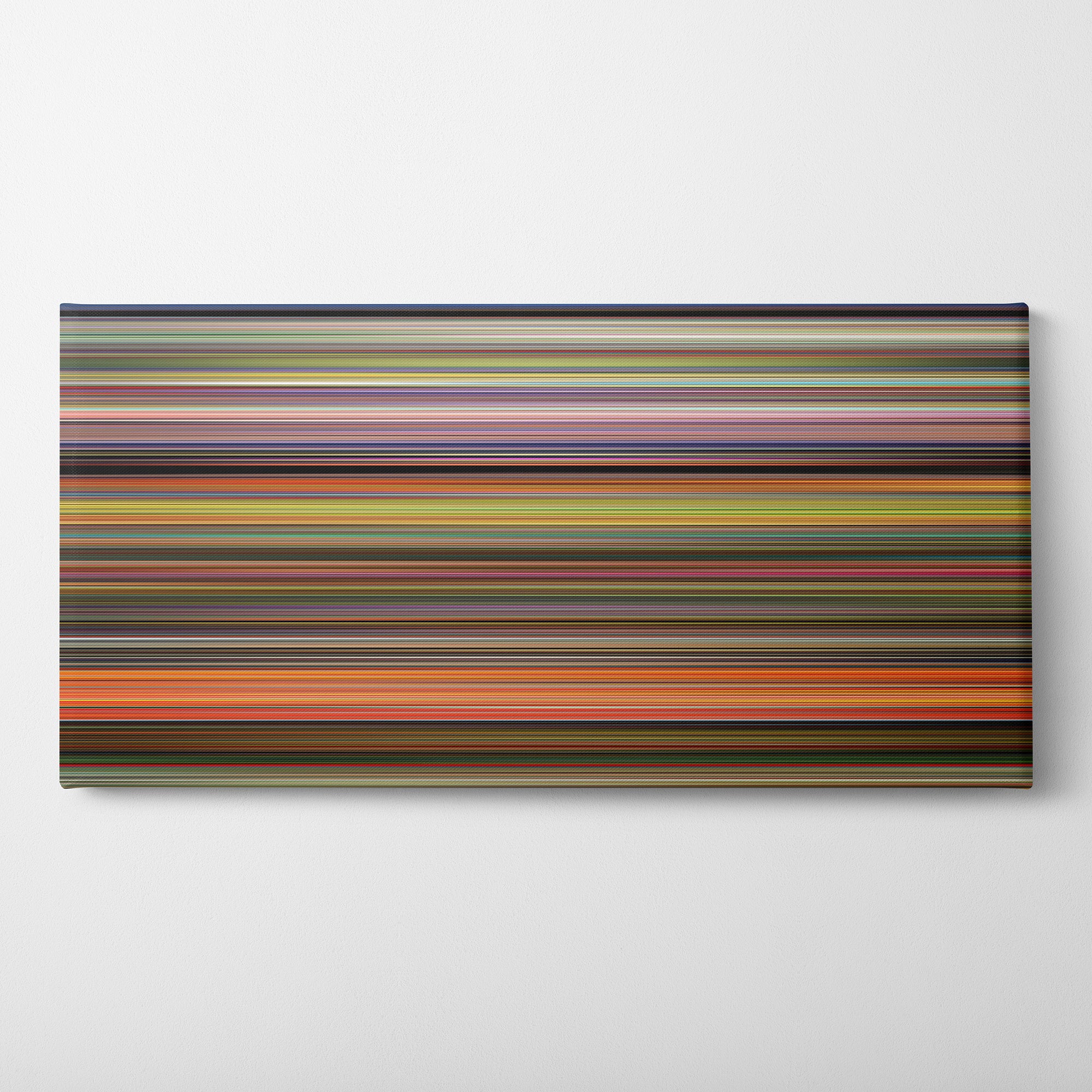 Fritz The Cat (1972) CineSpectrum Color Spectrum Canvas Print - Horizontal on Wall