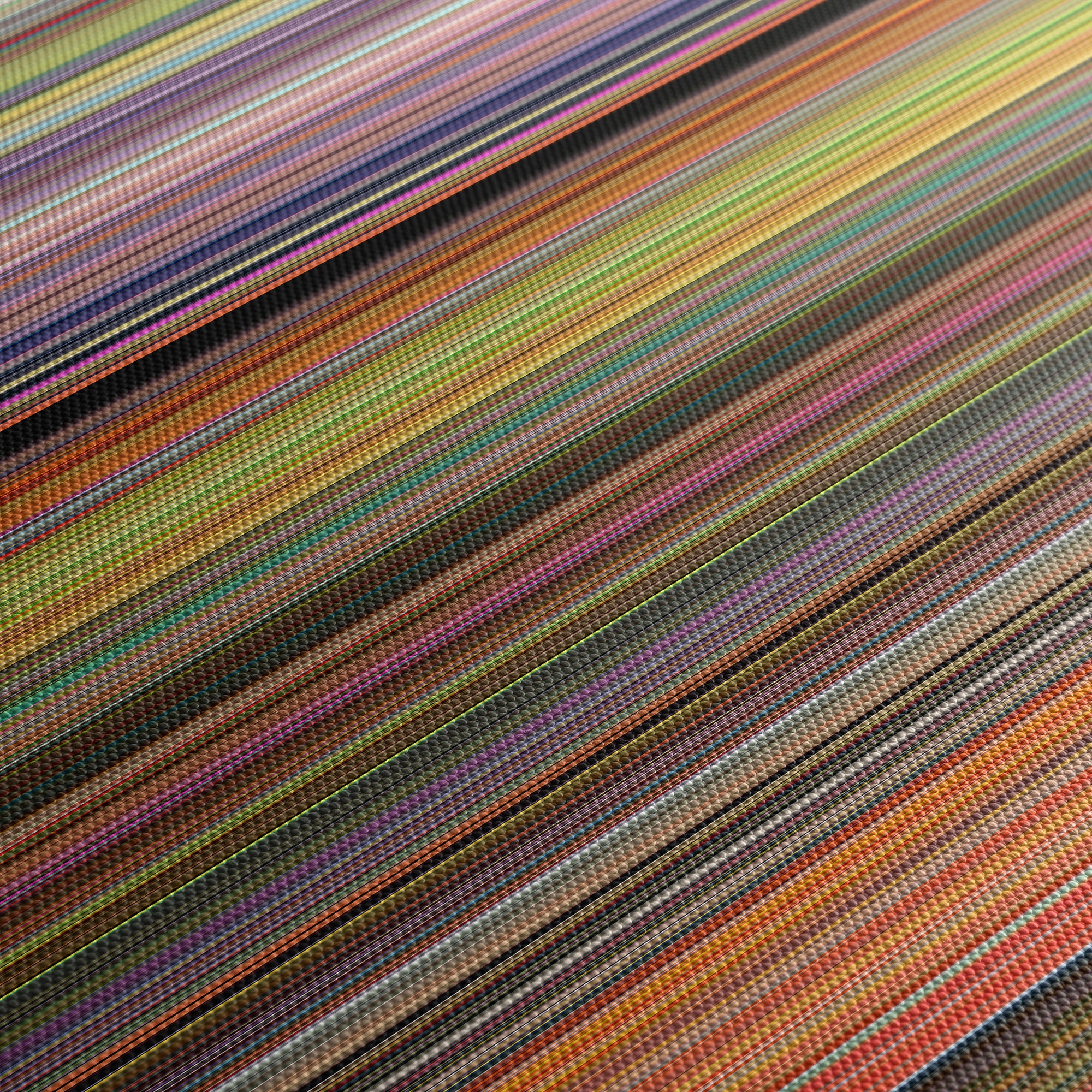 Fritz The Cat (1972) CineSpectrum Color Spectrum Canvas Print - Close Up of Middle of Print