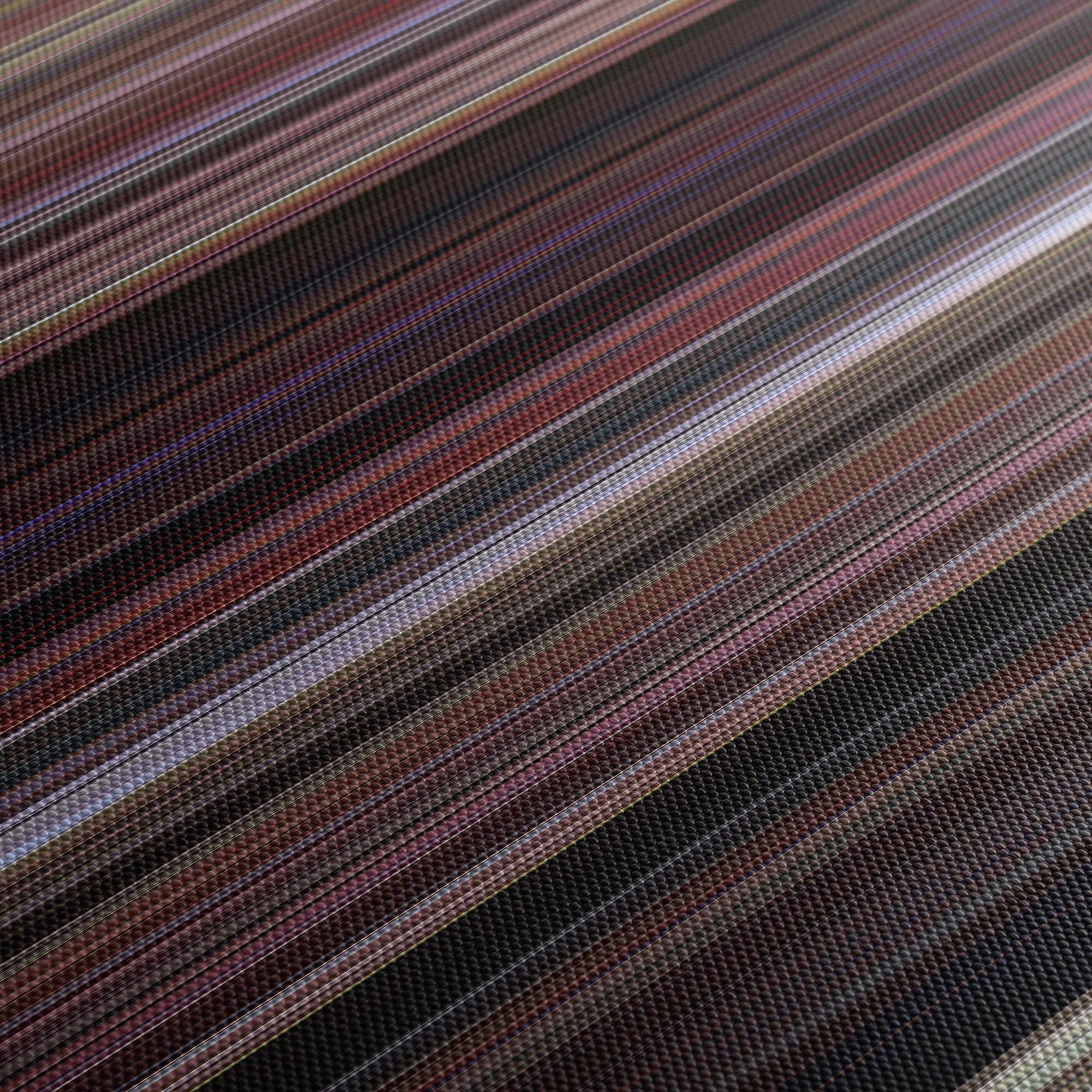 From Russia With Love (1963) CineSpectrum Color Spectrum Canvas Print - Close Up of Middle of Print