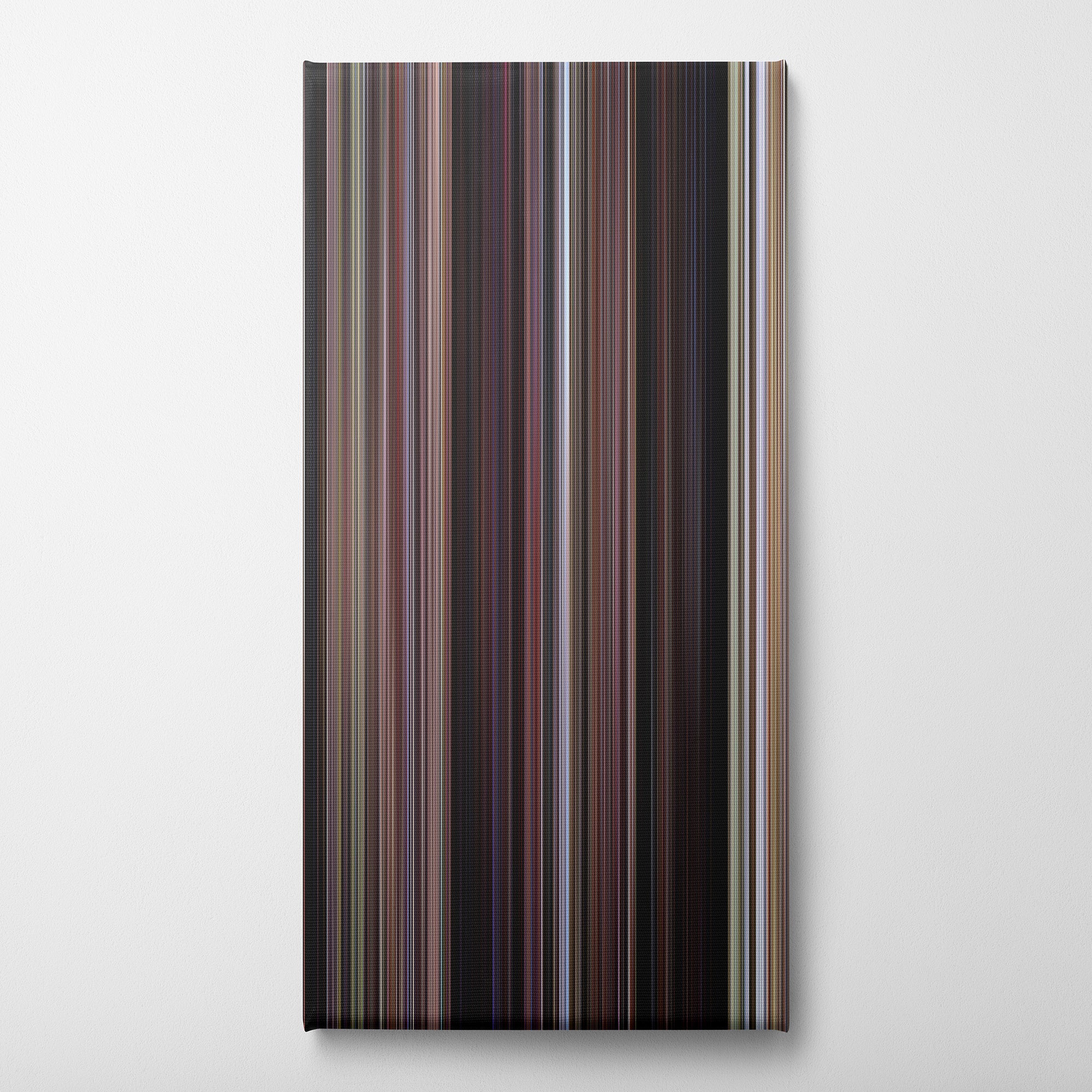 From Russia With Love (1963) CineSpectrum Color Spectrum Canvas Print - Vertical on Wall