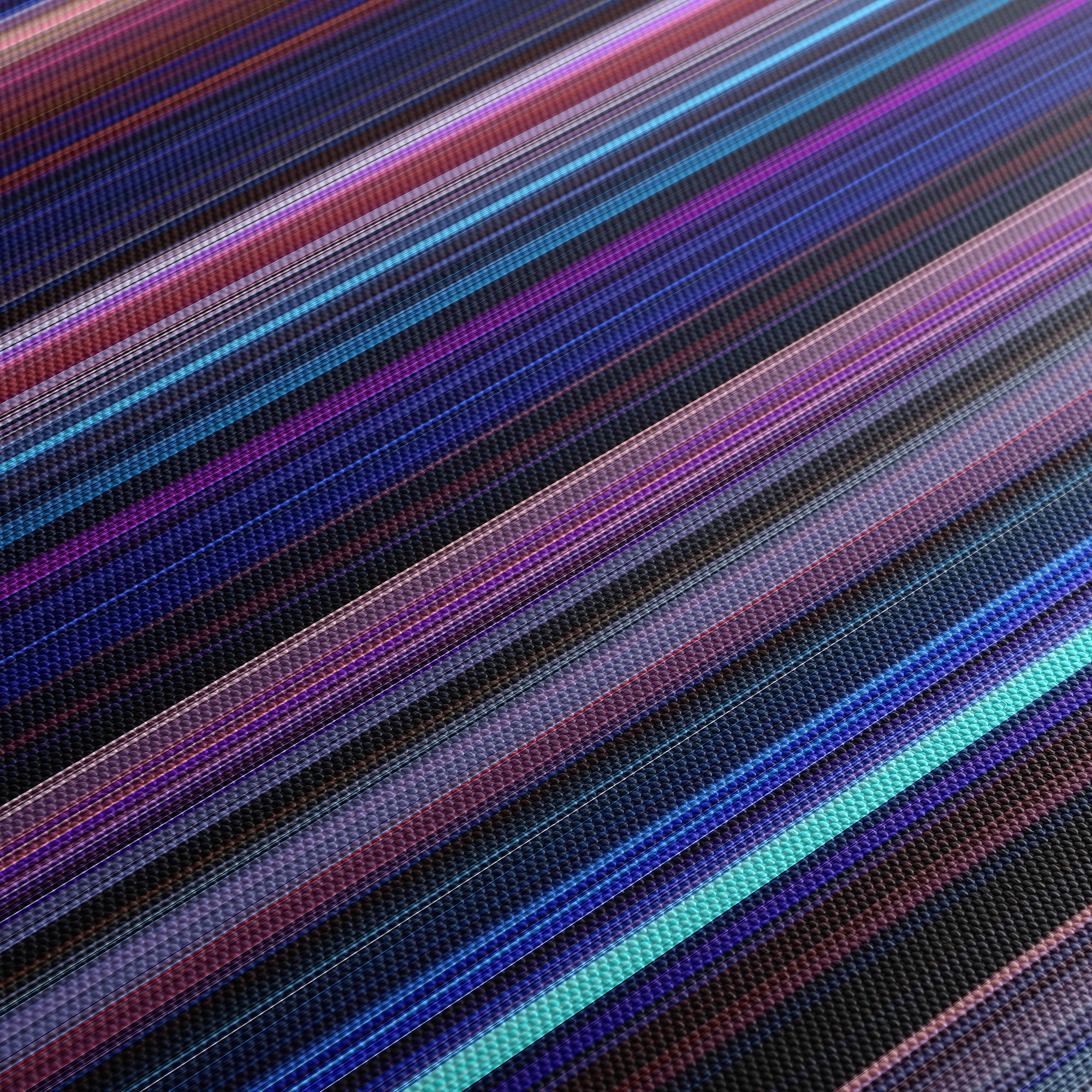 Frozen II (2019) CineSpectrum Color Spectrum Canvas Print - Close Up of Middle of Print