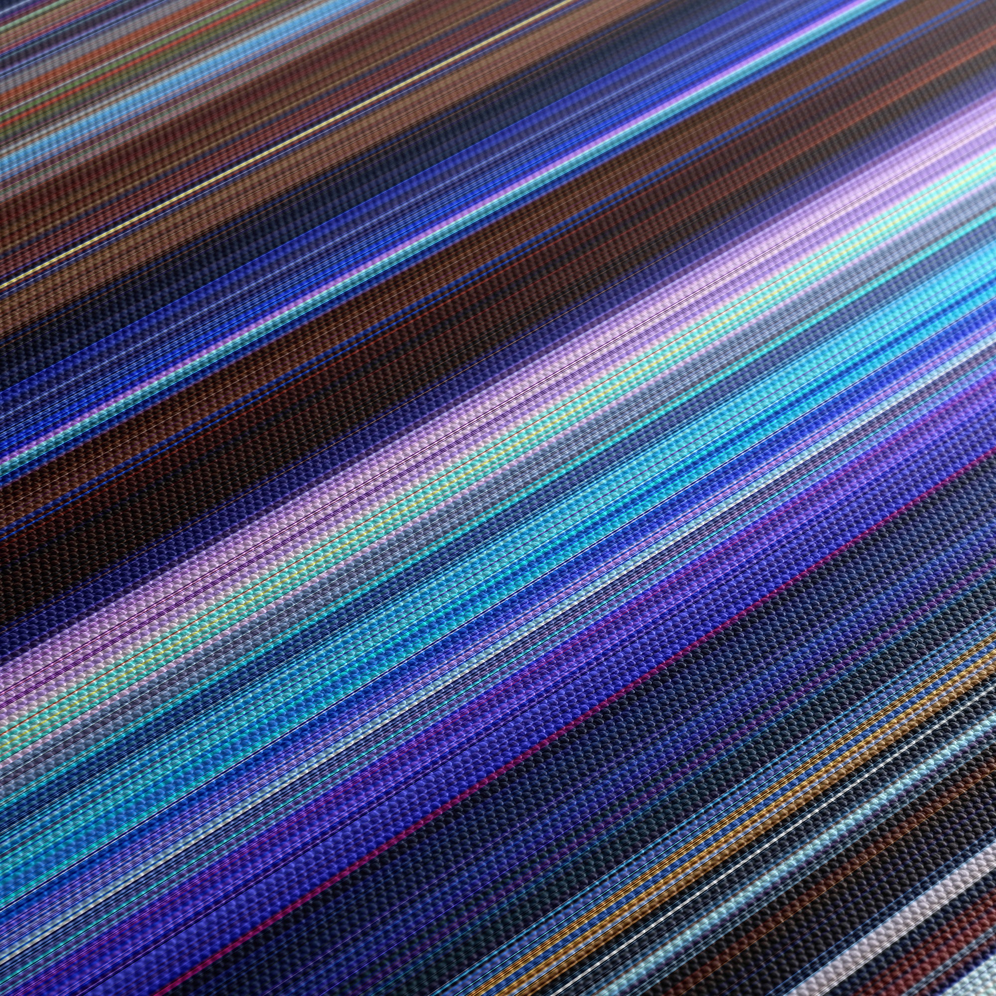 Frozen (2013) CineSpectrum Color Spectrum Canvas Print - Close Up of Middle of Print