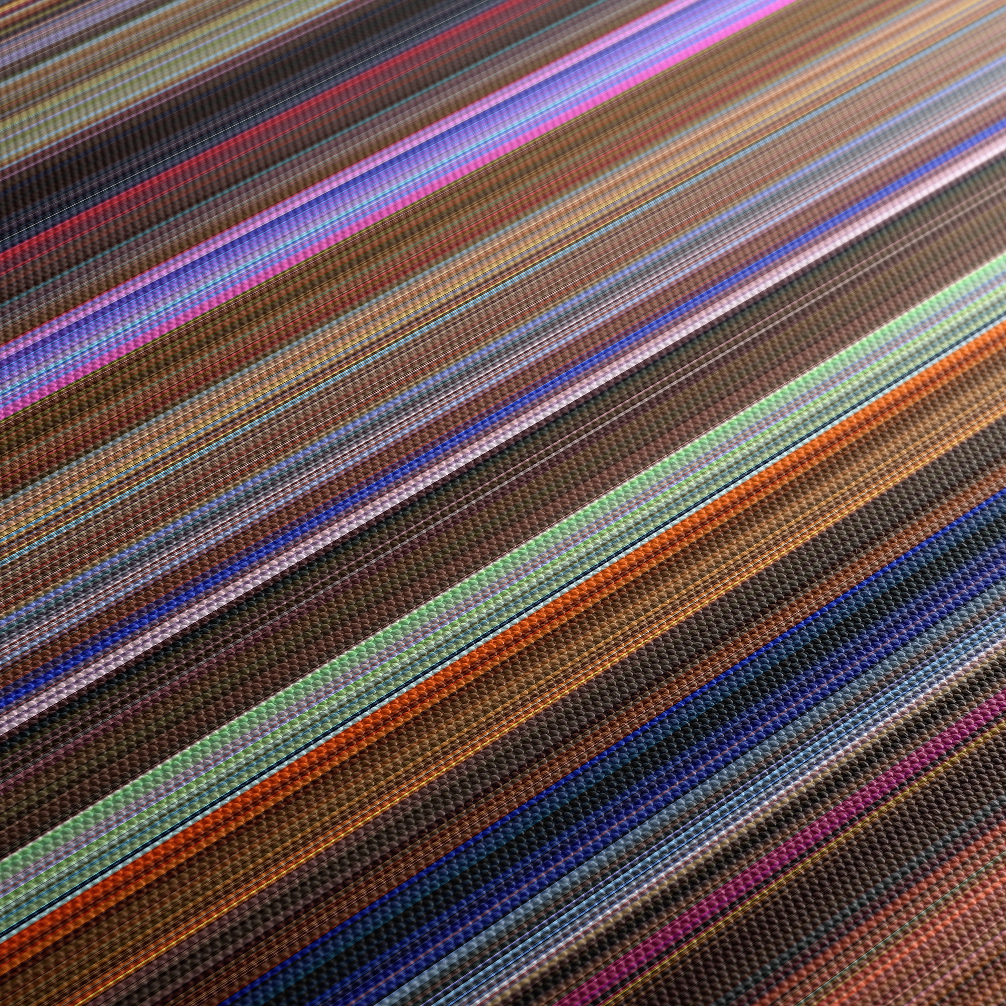 Fun and Fancy Free (1947) CineSpectrum Color Spectrum Canvas Print - Close Up of Middle of Print