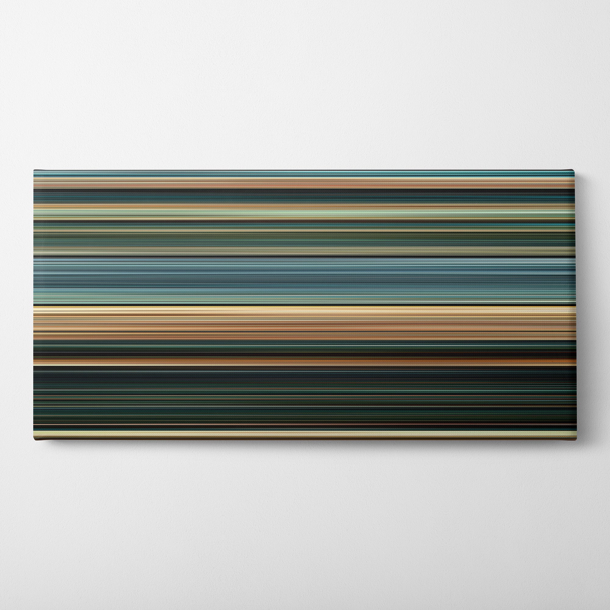 Furious 7 (2015) CineSpectrum Color Spectrum Canvas Print - Horizontal on Wall