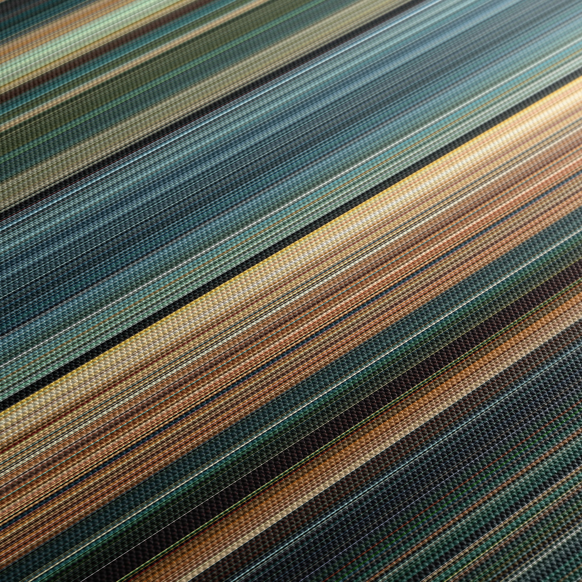 Furious 7 (2015) CineSpectrum Color Spectrum Canvas Print - Close Up of Middle of Print