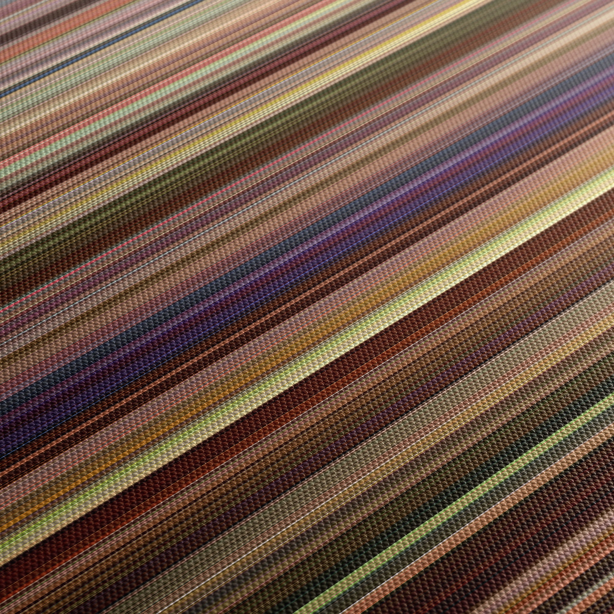 Ghost World (2001) CineSpectrum Color Spectrum Canvas Print - Close Up of Middle of Print