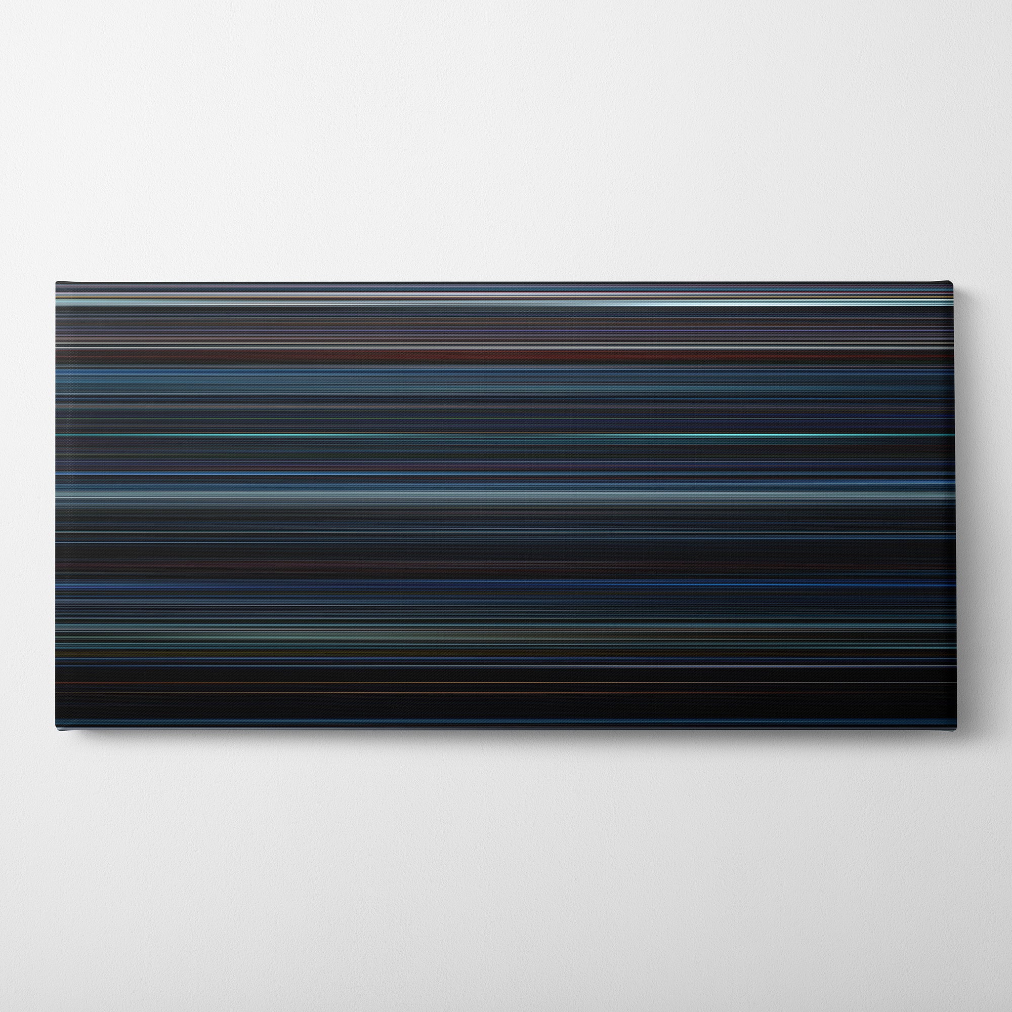 Ghost in the Shell (2017) CineSpectrum Color Spectrum Canvas Print - Horizontal on Wall