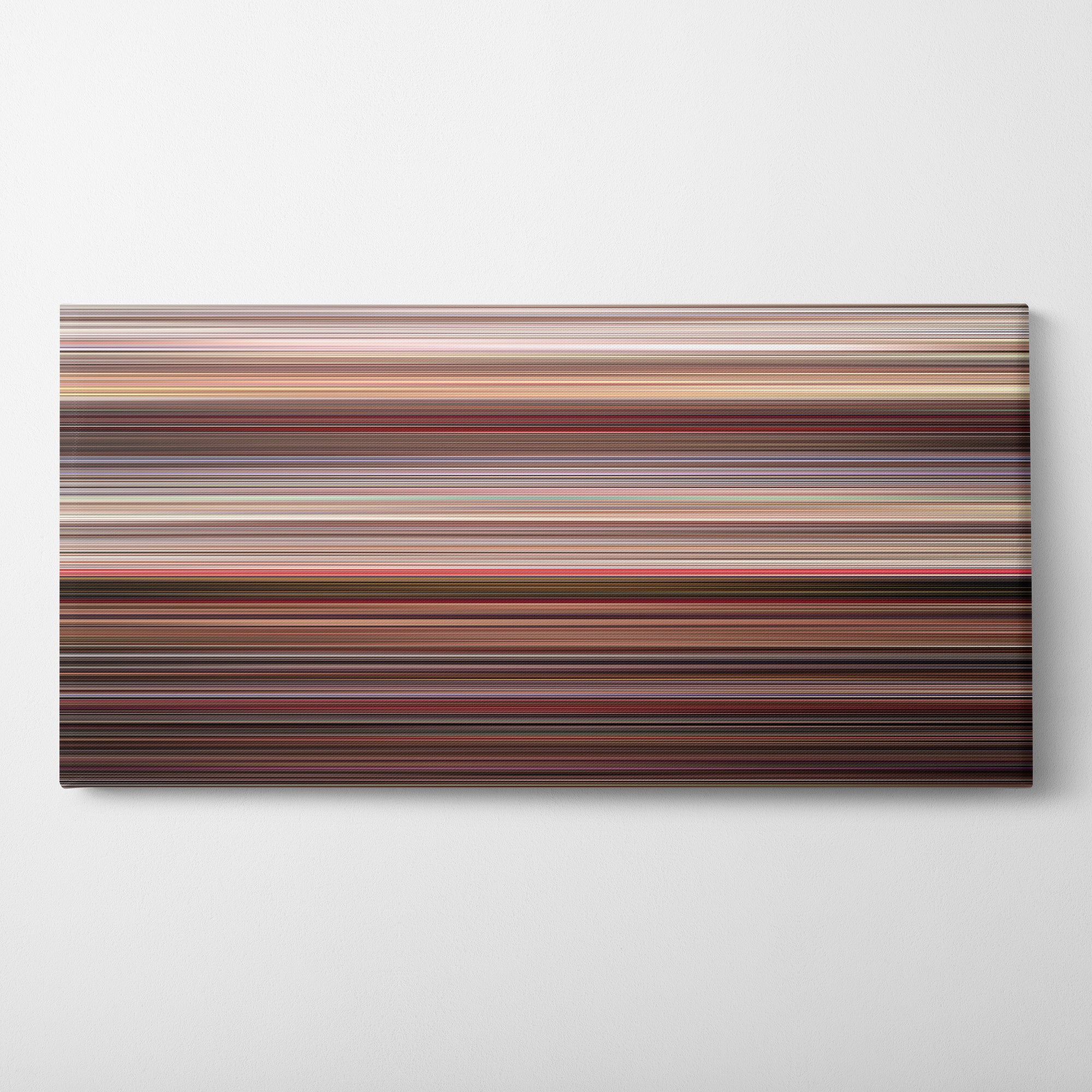 Ghostbusters II (1989) CineSpectrum Color Spectrum Canvas Print - Horizontal on Wall
