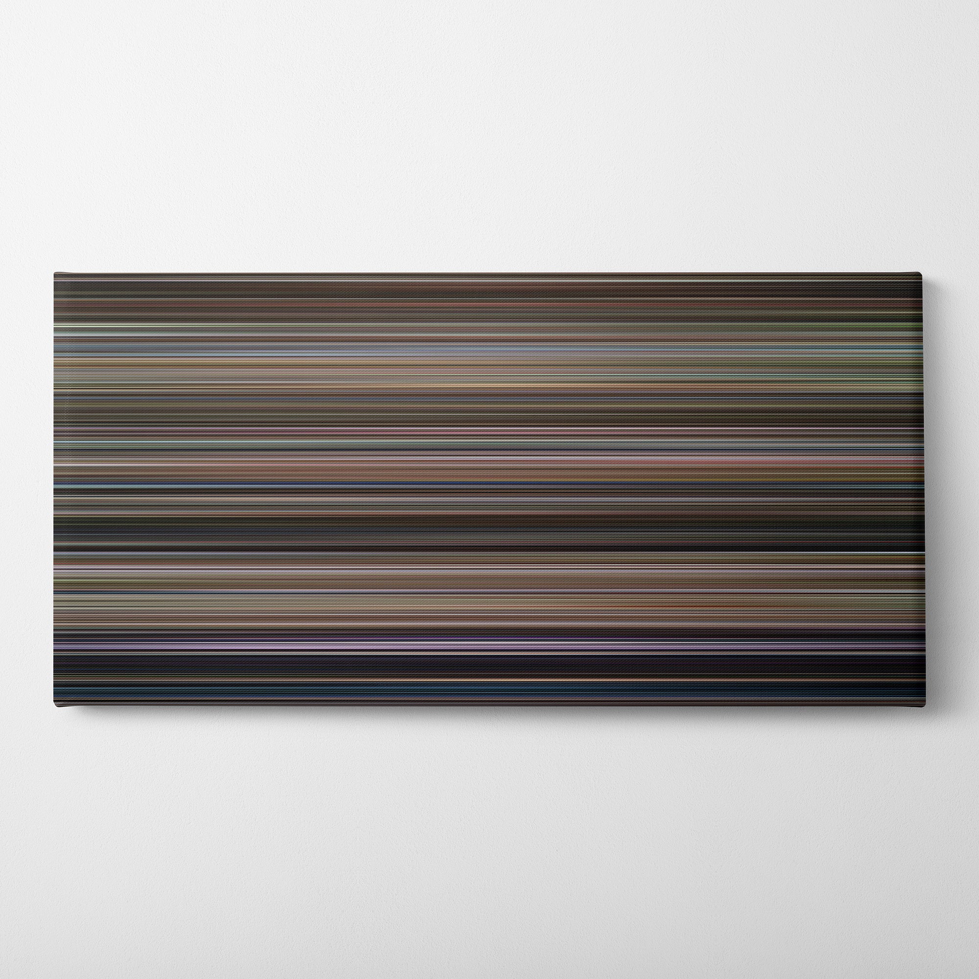 Ghostbusters (1984) CineSpectrum Color Spectrum Canvas Print - Horizontal on Wall
