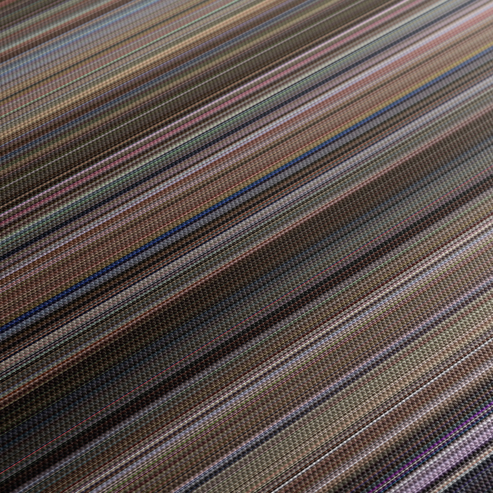 Ghostbusters (1984) CineSpectrum Color Spectrum Canvas Print - Close Up of Middle of Print