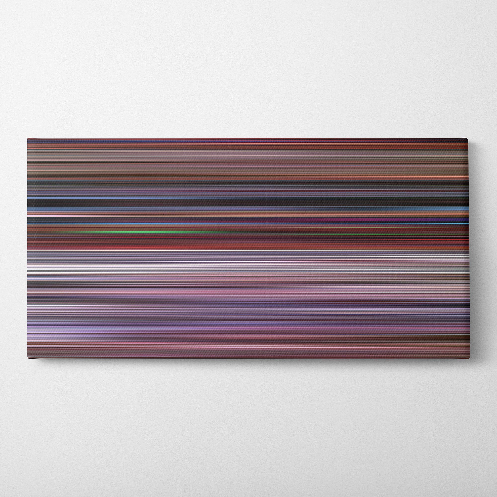 Glengarry Glen Ross (1992) CineSpectrum Color Spectrum Canvas Print - Horizontal on Wall