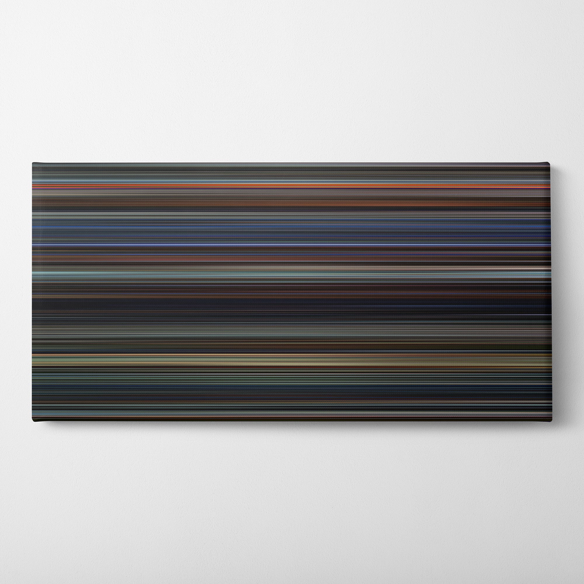 Goldeneye (1995) CineSpectrum Color Spectrum Canvas Print - Horizontal on Wall
