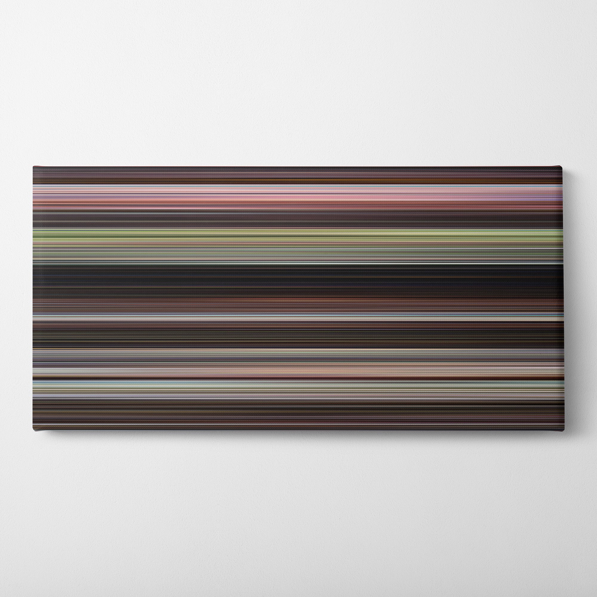 Goldfinger (1964) CineSpectrum Color Spectrum Canvas Print - Horizontal on Wall