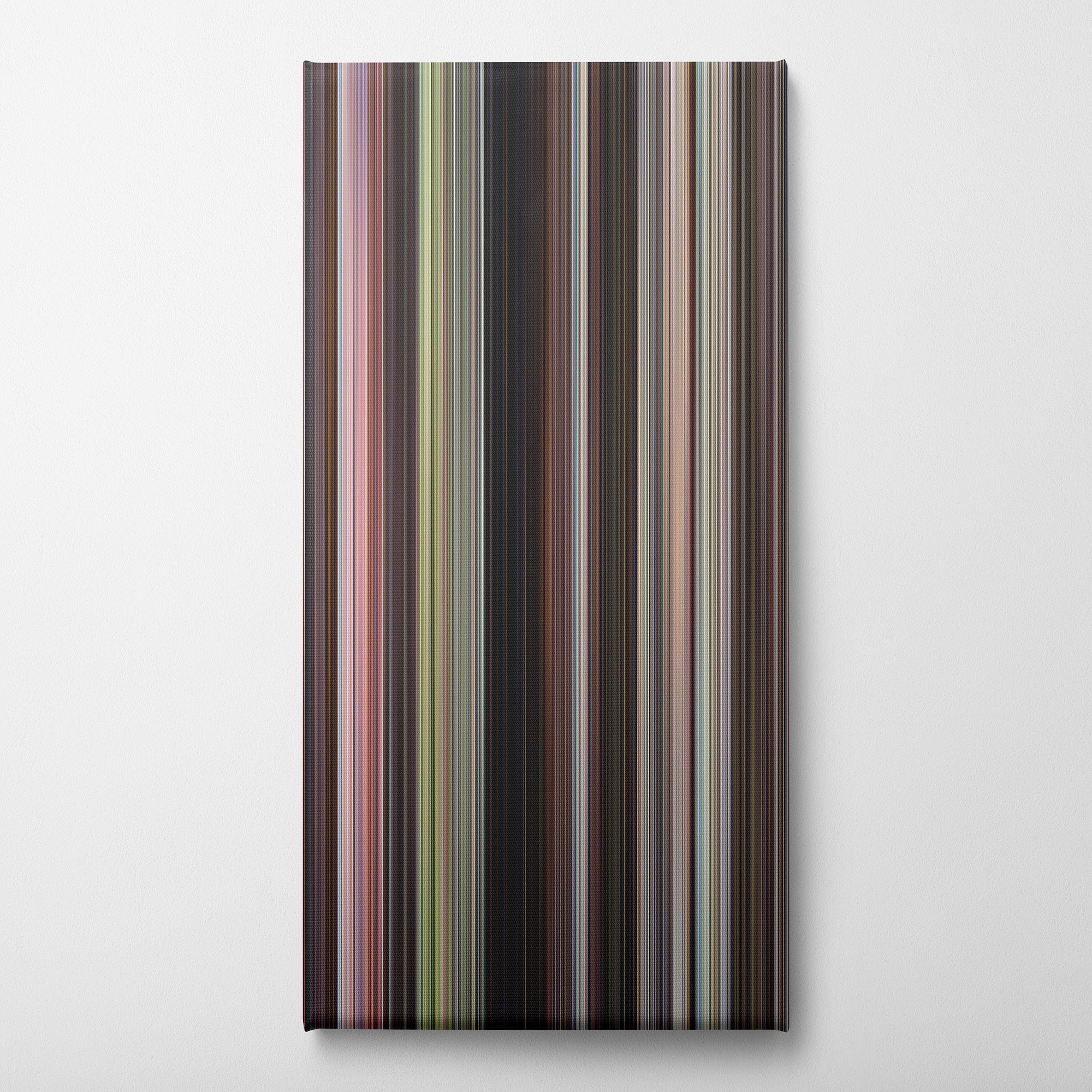 Goldfinger (1964) CineSpectrum Color Spectrum Canvas Print - Vertical on Wall
