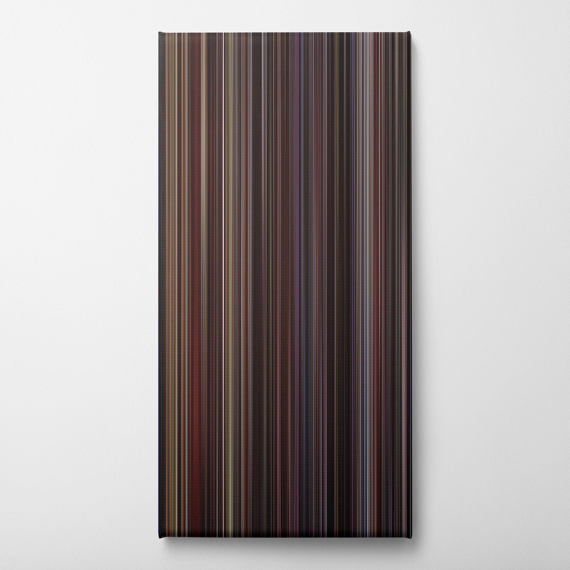 Goodfellas (1990) CineSpectrum Color Spectrum Canvas Print - Vertical on Wall