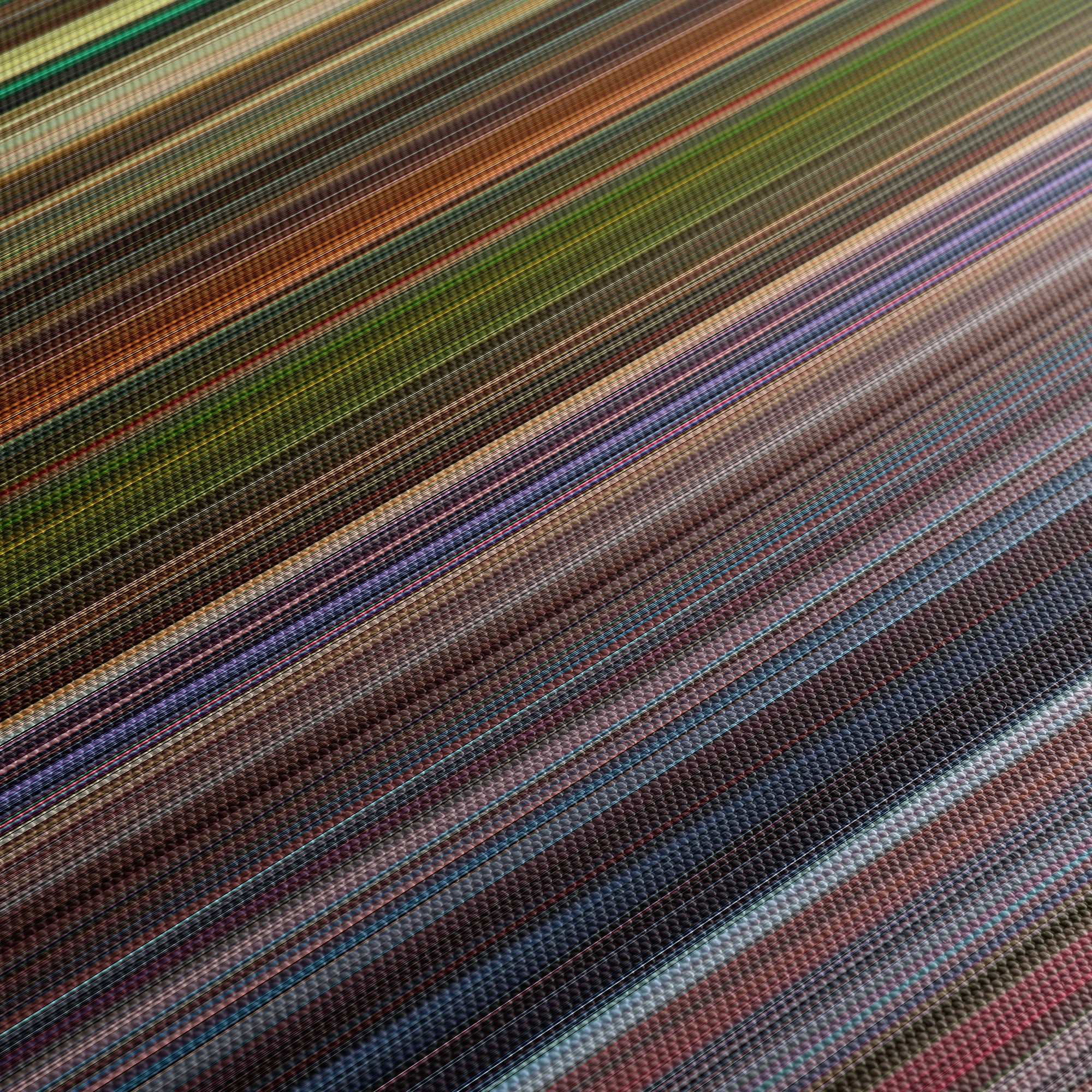 Grindhouse (2007) CineSpectrum Color Spectrum Canvas Print - Close Up of Middle of Print