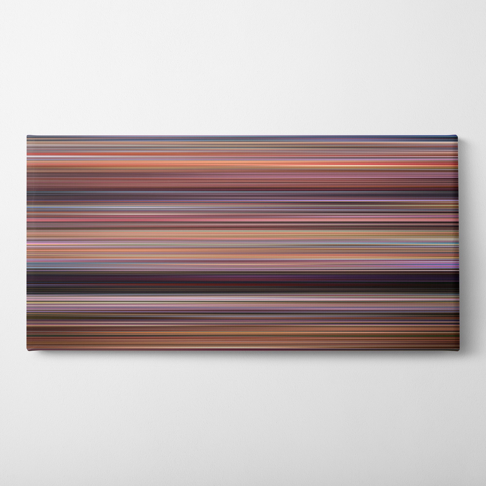 Hairspray (1988) CineSpectrum Color Spectrum Canvas Print - Horizontal on Wall