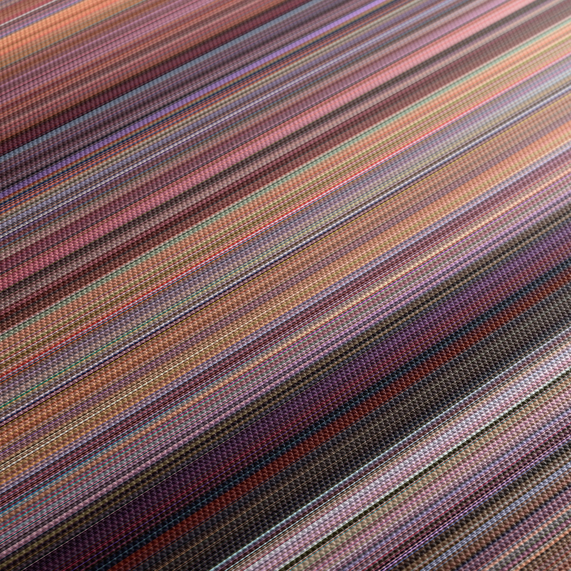Hairspray (1988) CineSpectrum Color Spectrum Canvas Print - Close Up of Middle of Print