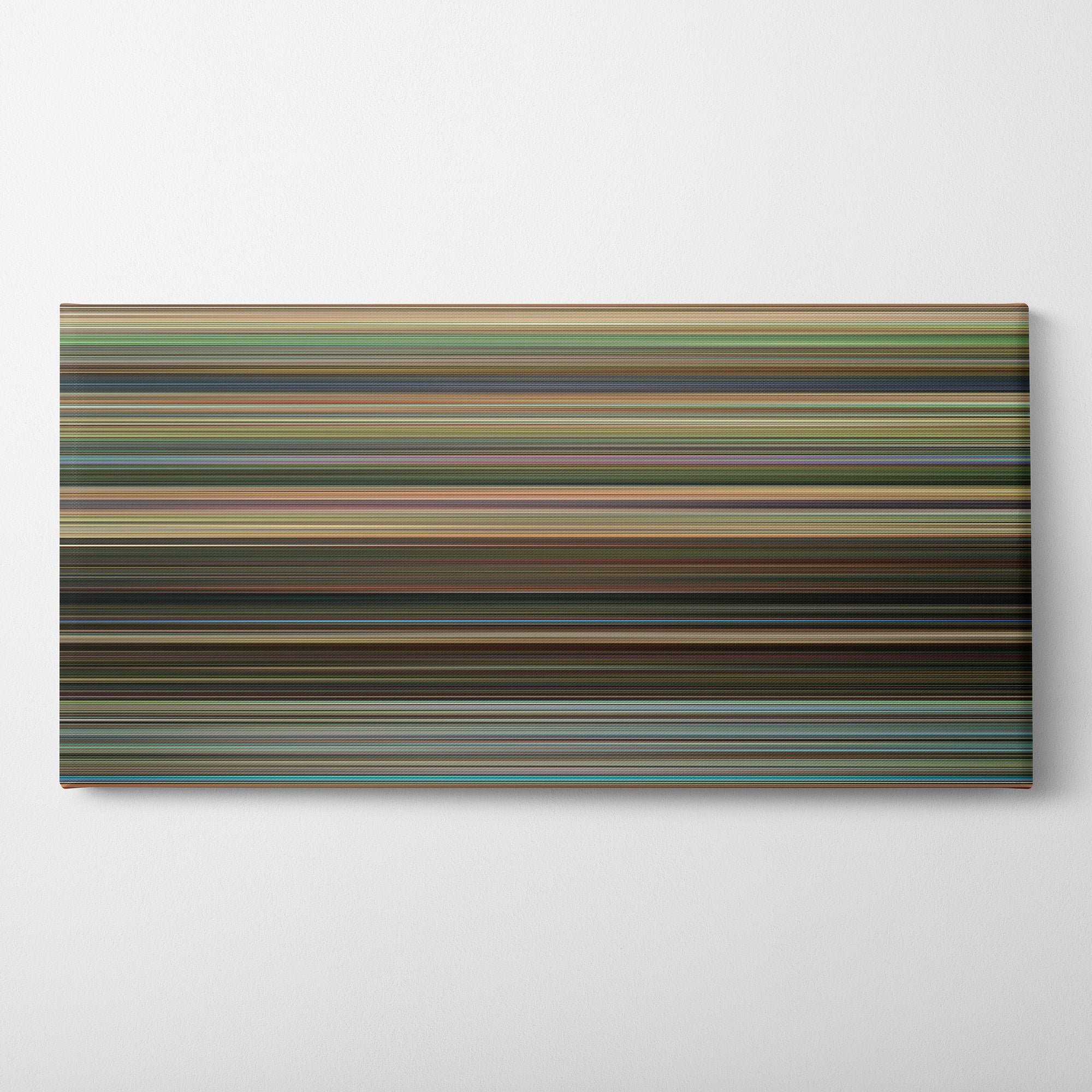Hairspray (2007) CineSpectrum Color Spectrum Canvas Print - Horizontal on Wall