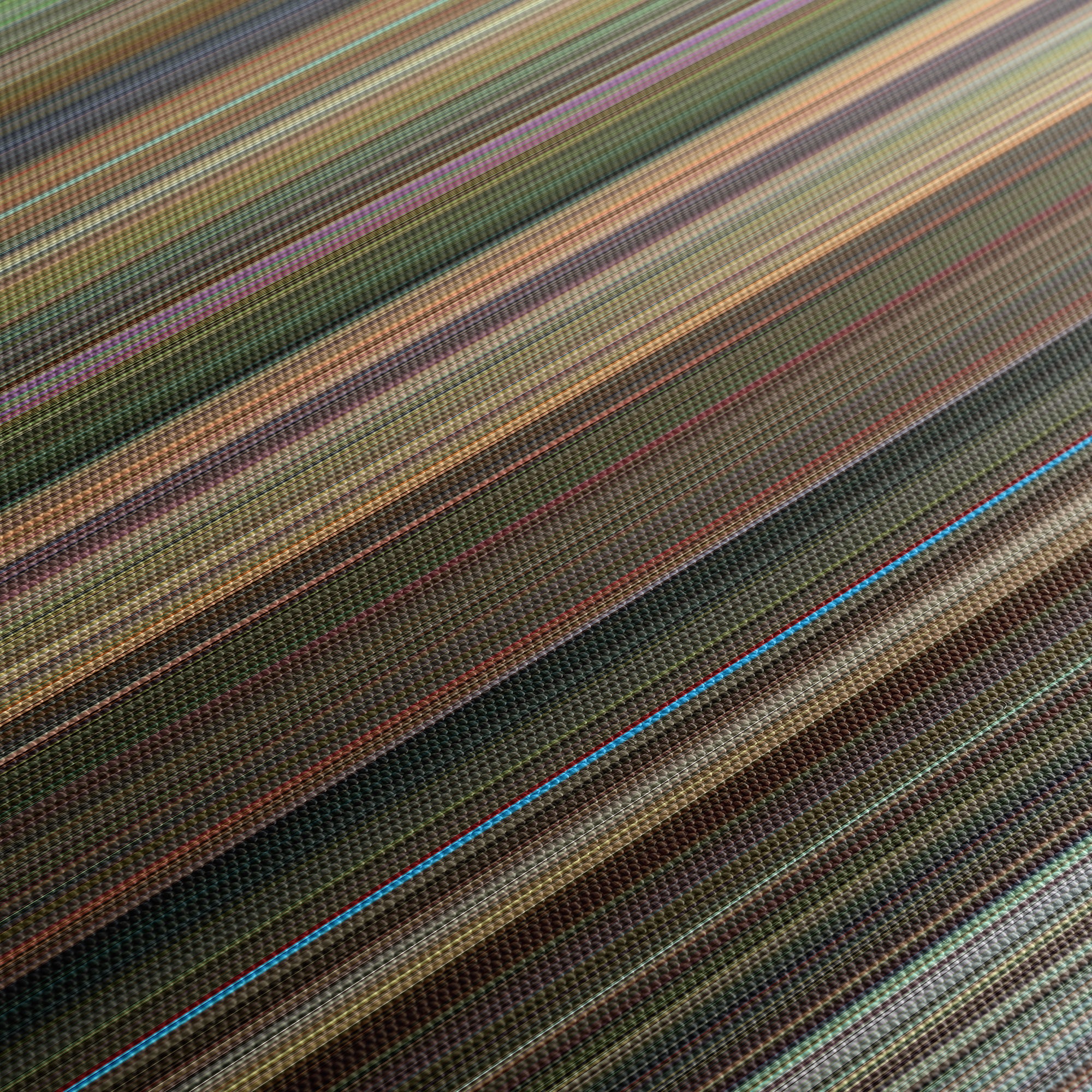 Hairspray (2007) CineSpectrum Color Spectrum Canvas Print - Close Up of Middle of Print