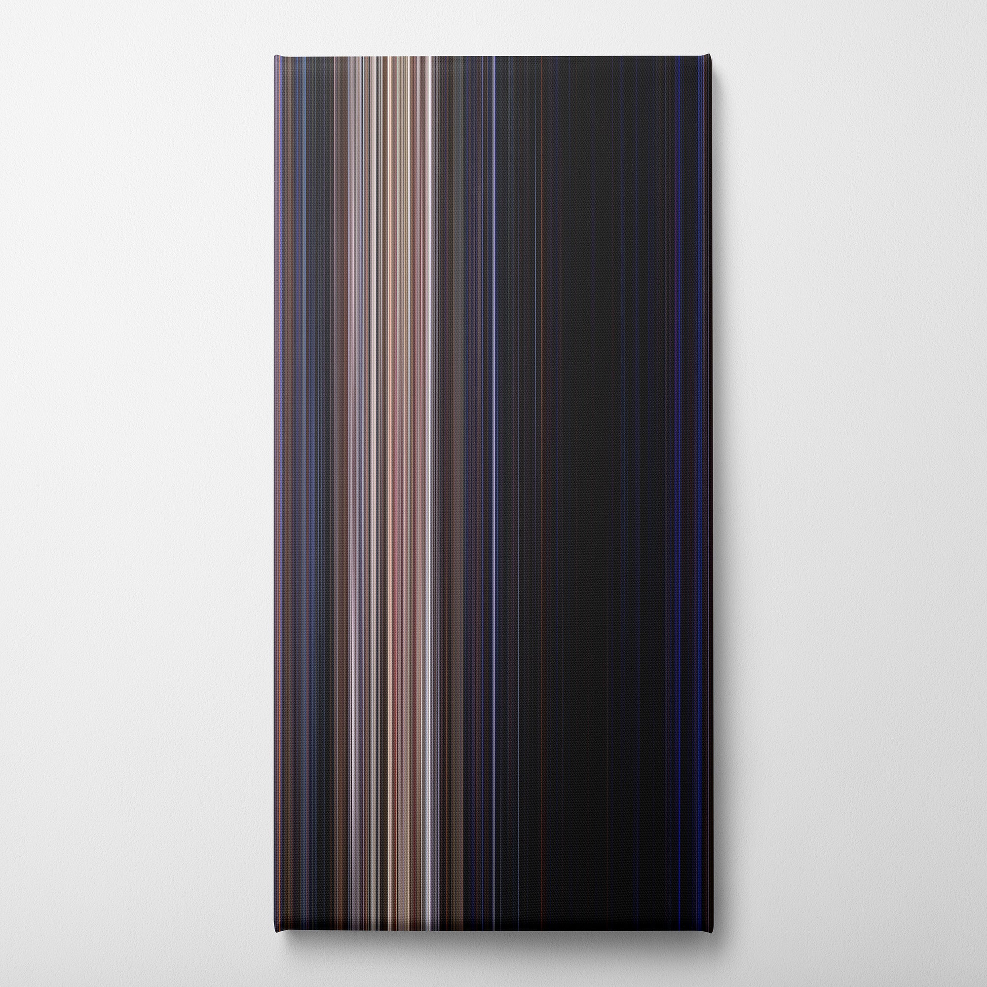 Halloween 4 - The Return of Michael Myers (1988) CineSpectrum Color Spectrum Canvas Print - Vertical on Wall