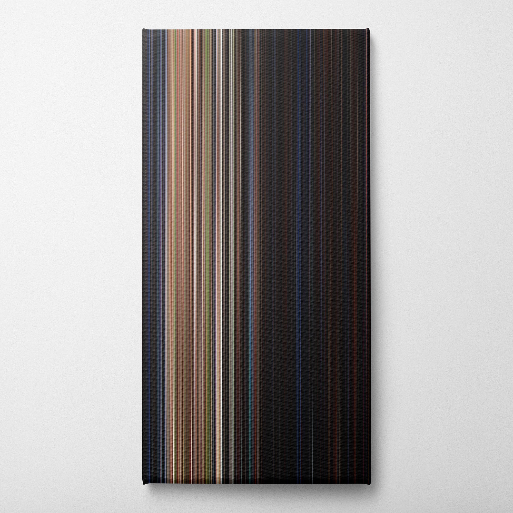 Halloween 5 - The Revenge of Michael Myers (1989) CineSpectrum Color Spectrum Canvas Print - Vertical on Wall
