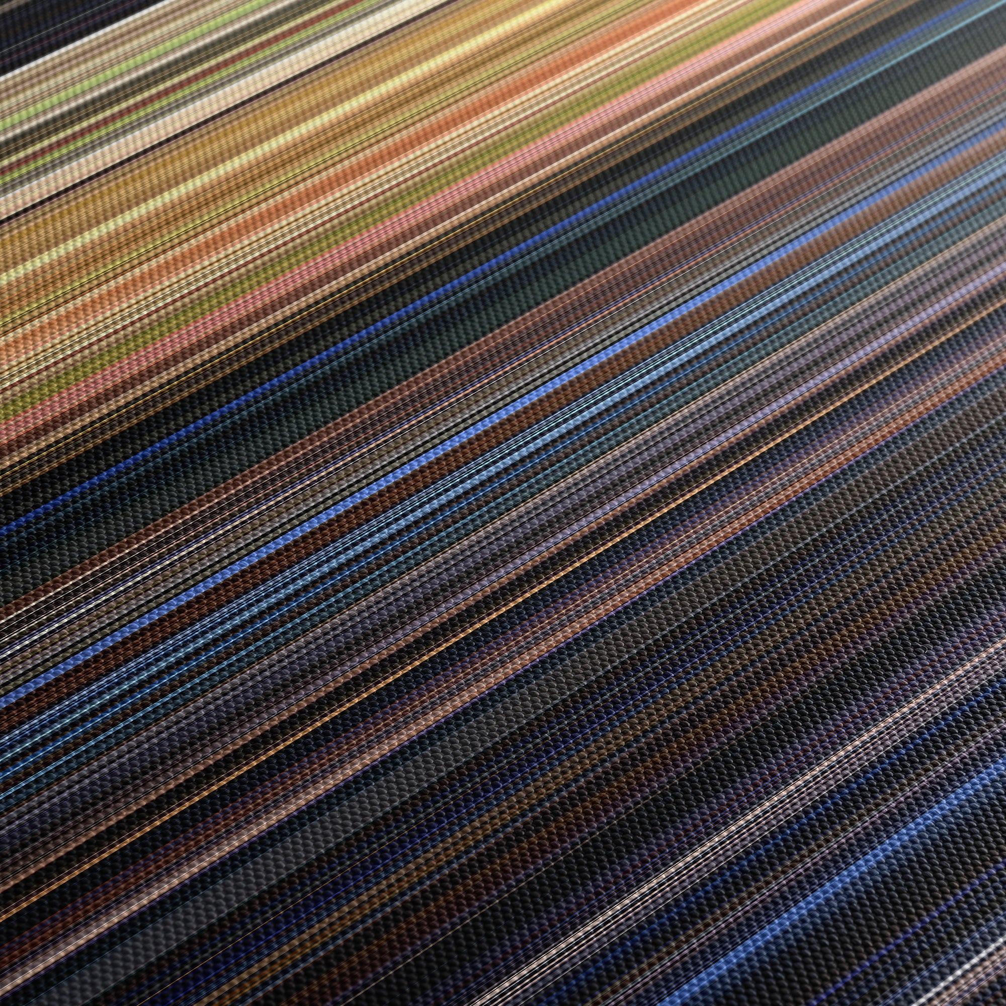Halloween (1978) CineSpectrum Color Spectrum Canvas Print - Close Up of Middle of Print