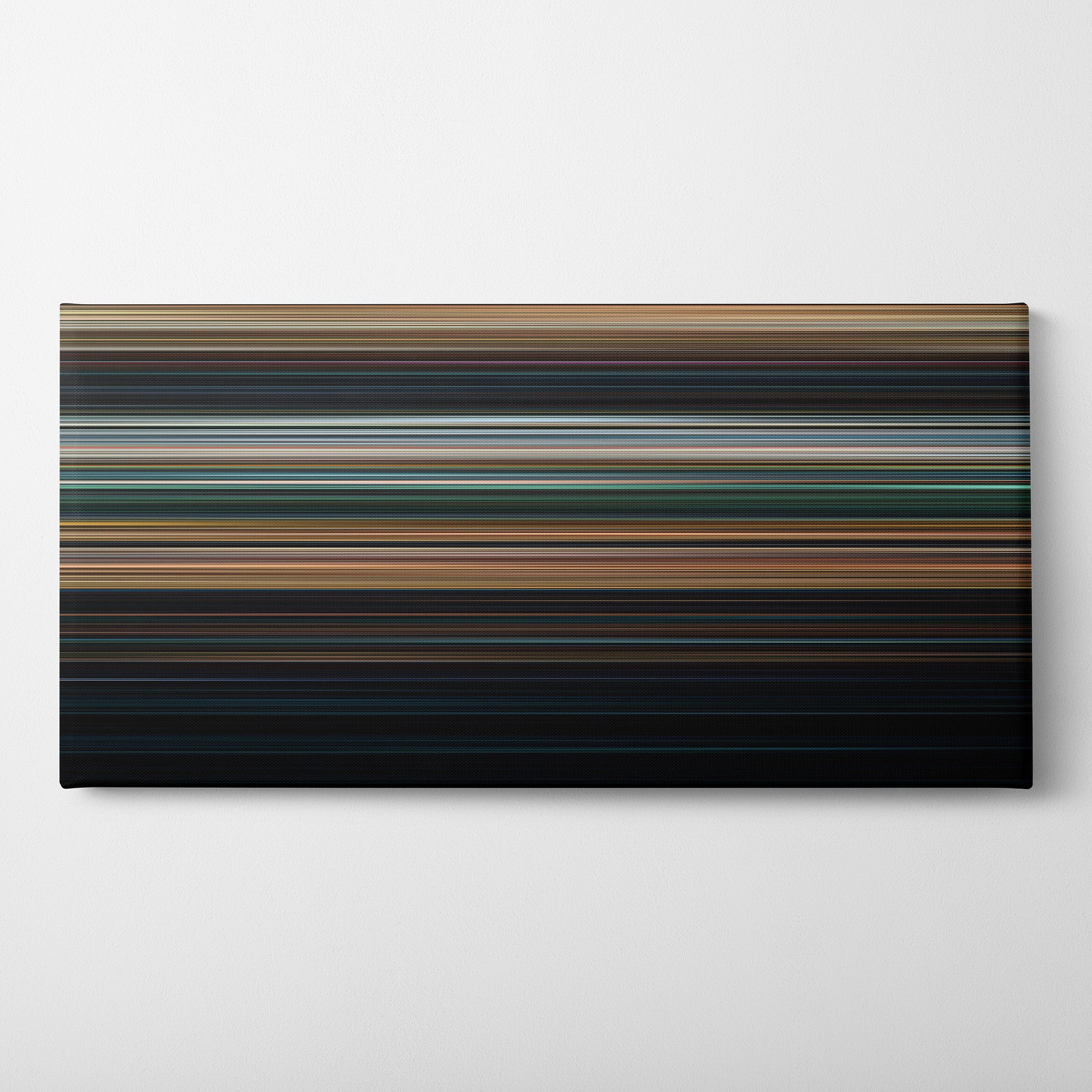 Halloween (2007) CineSpectrum Color Spectrum Canvas Print - Horizontal on Wall