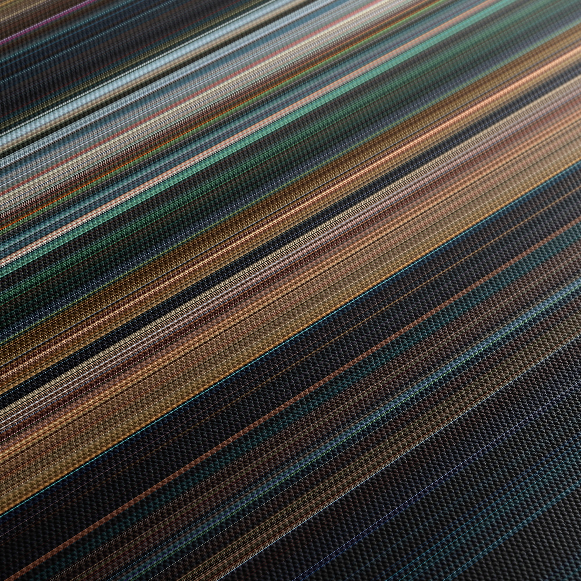 Halloween (2007) CineSpectrum Color Spectrum Canvas Print - Close Up of Middle of Print