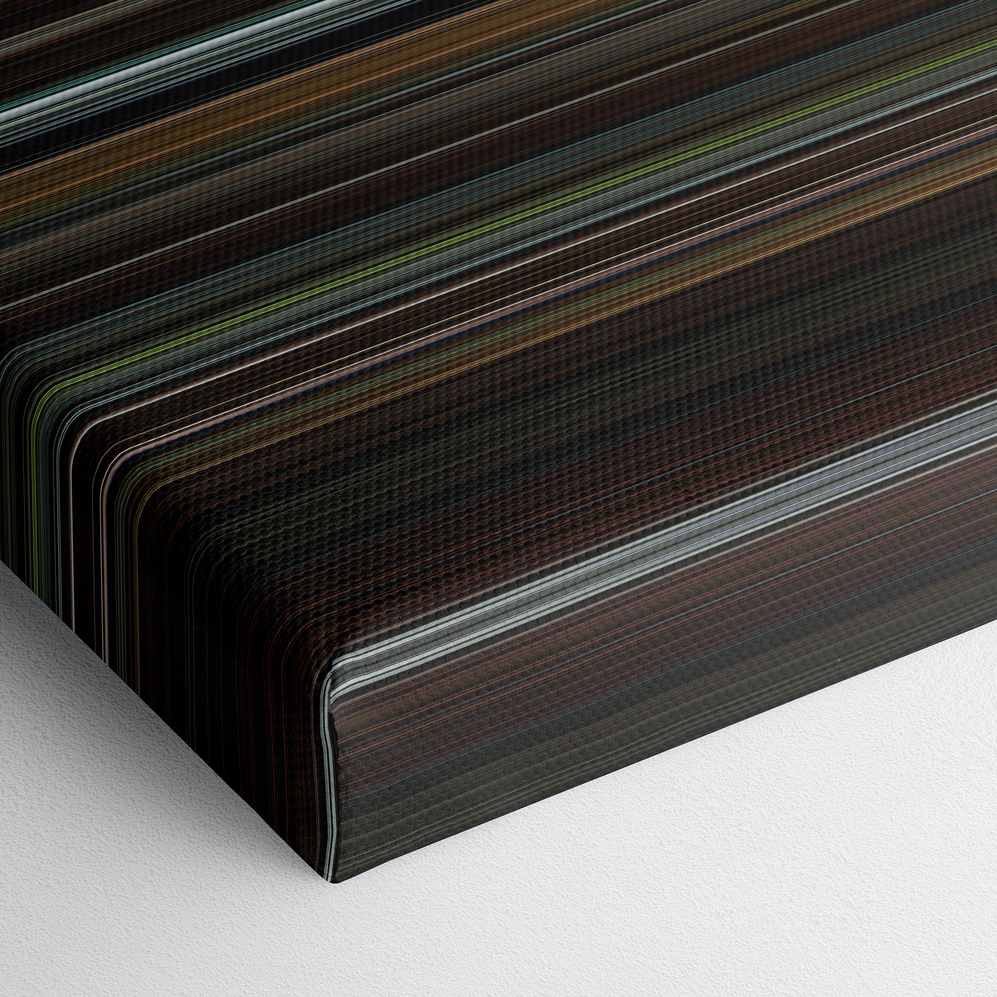 Hannibal Rising (2007) CineSpectrum Color Spectrum Canvas Print - Close Up of Bottom of Print