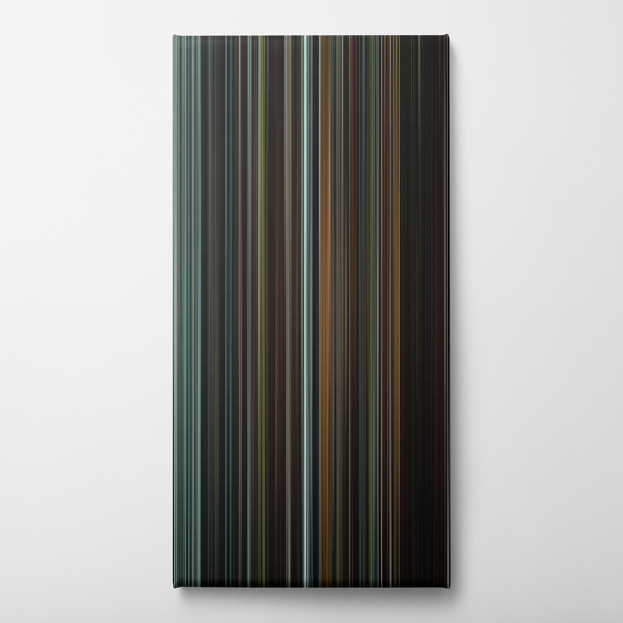 Hannibal Rising (2007) CineSpectrum Color Spectrum Canvas Print - Vertical on Wall