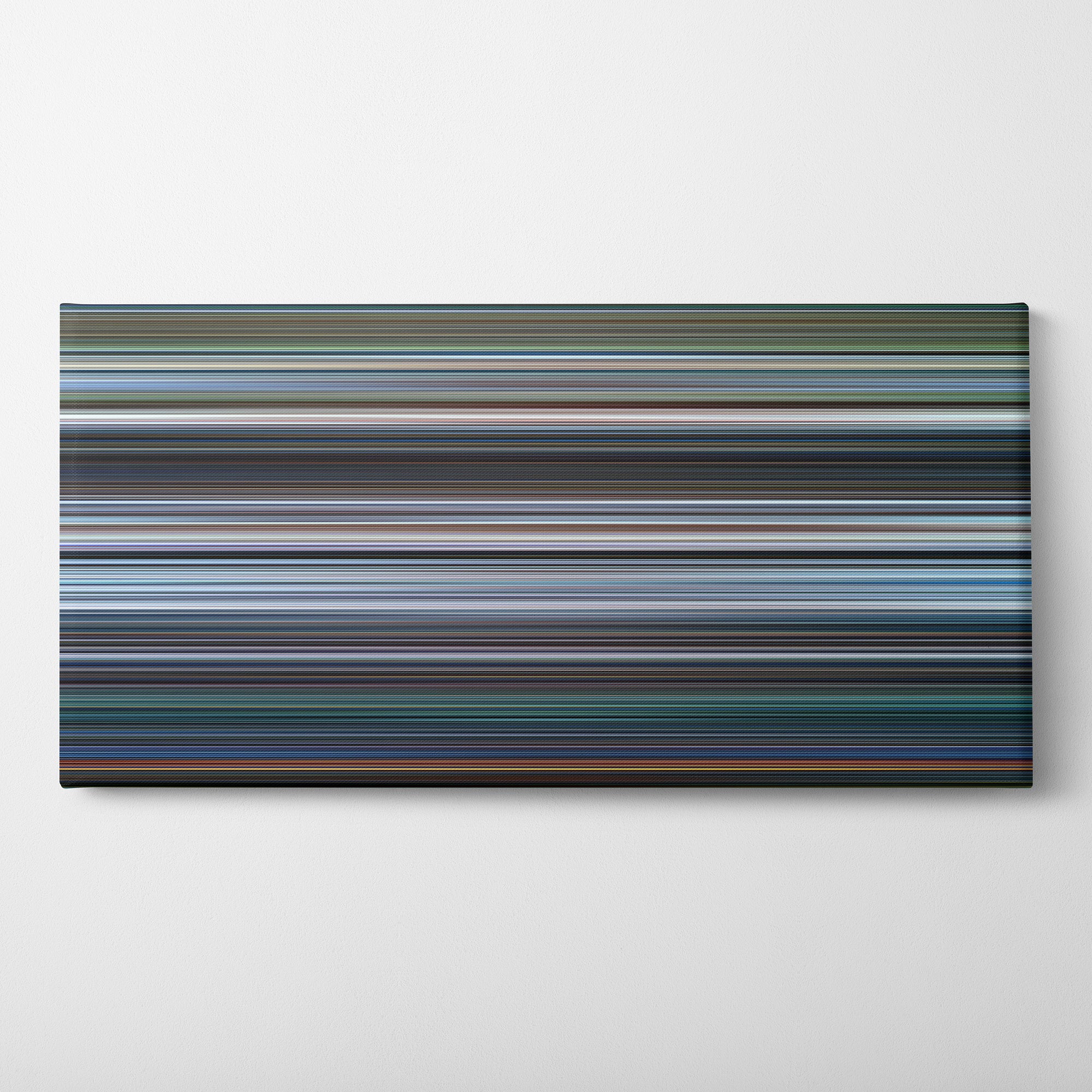 Hard Boiled (1992) CineSpectrum Color Spectrum Canvas Print - Horizontal on Wall