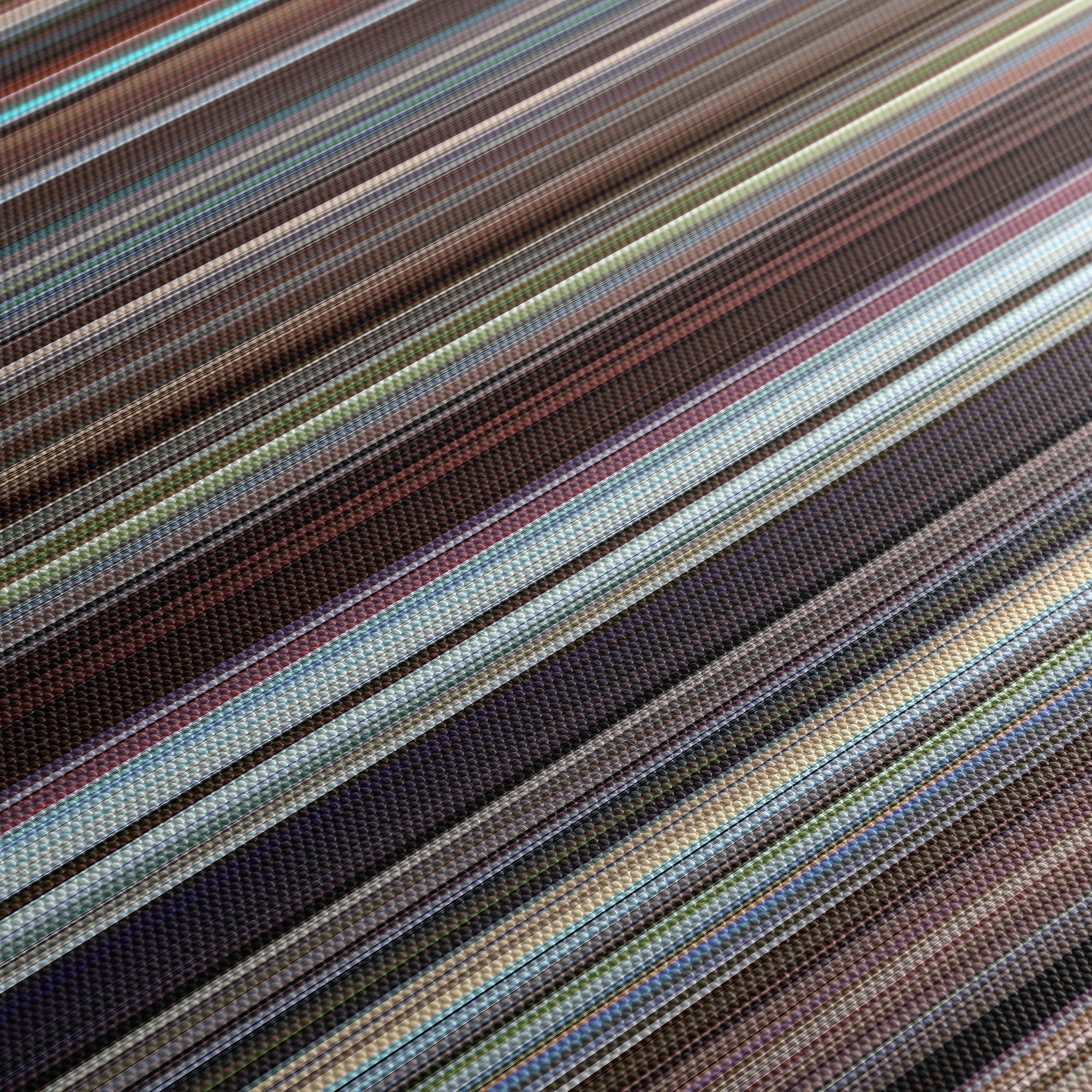 Harold and Maude (1971) CineSpectrum Color Spectrum Canvas Print - Close Up of Middle of Print